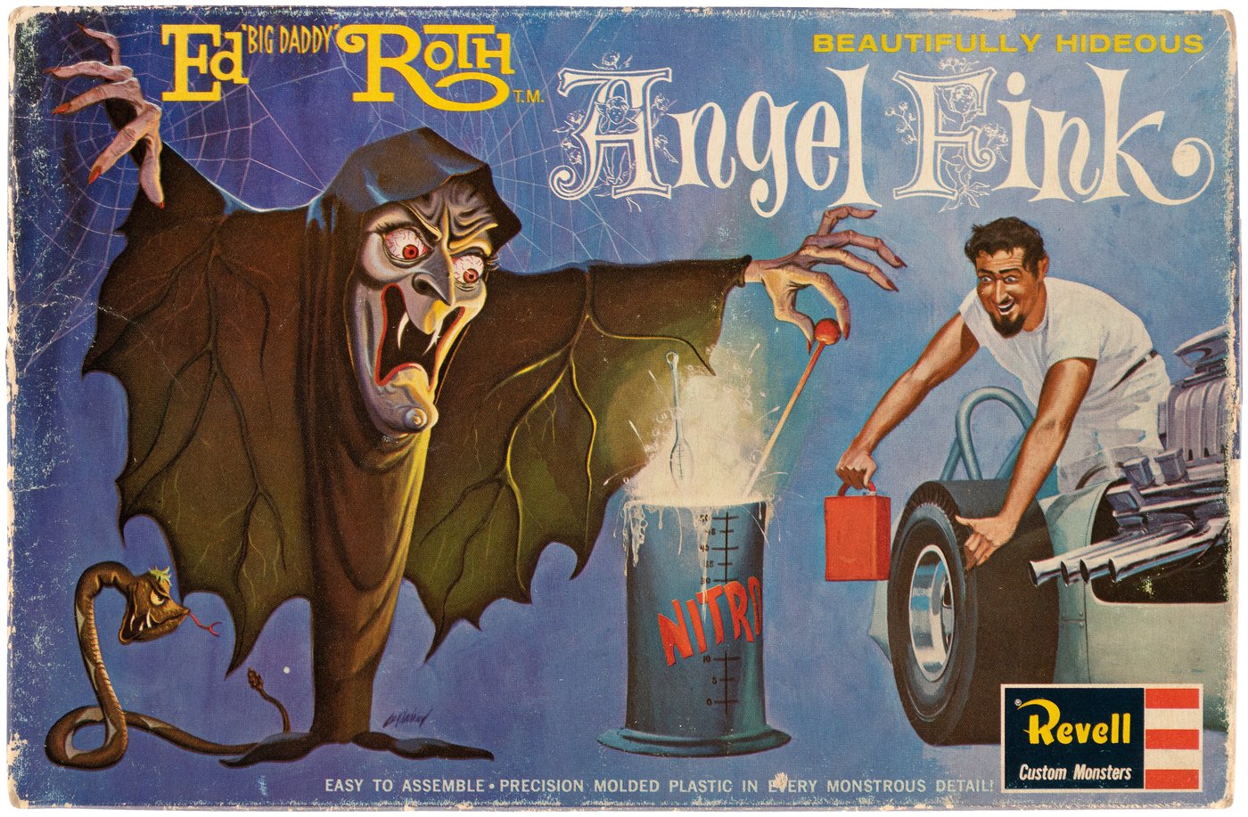 ED ROTH ANGEL FINK MODEL KIT MADE BY REVELL IN 1997 