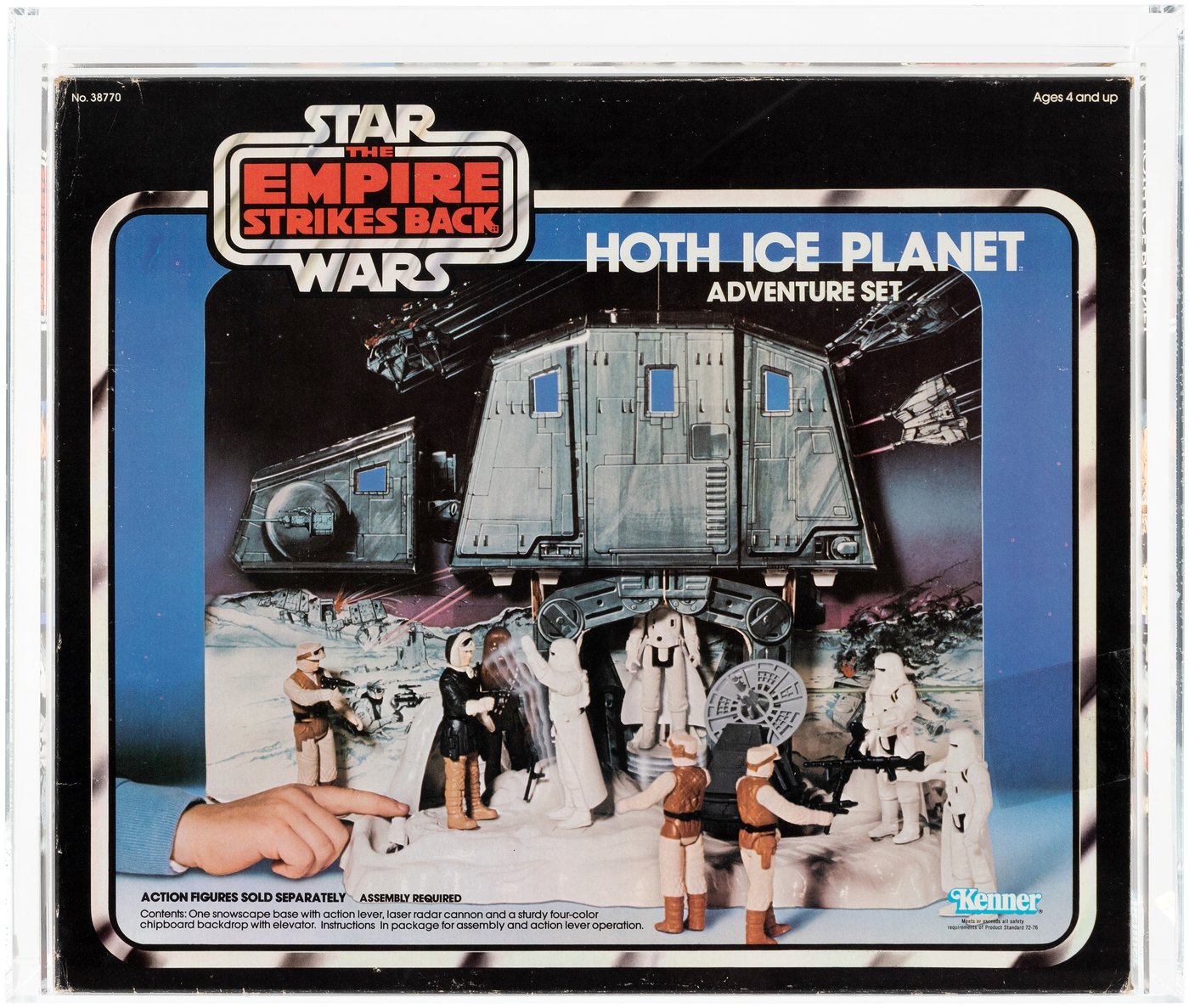 hasbro star wars the empire strikes back hoth ice planet adventure game