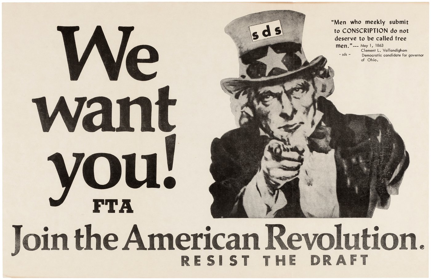 hake-s-sds-join-the-american-revolution-uncle-sam-anti-vietnam-war