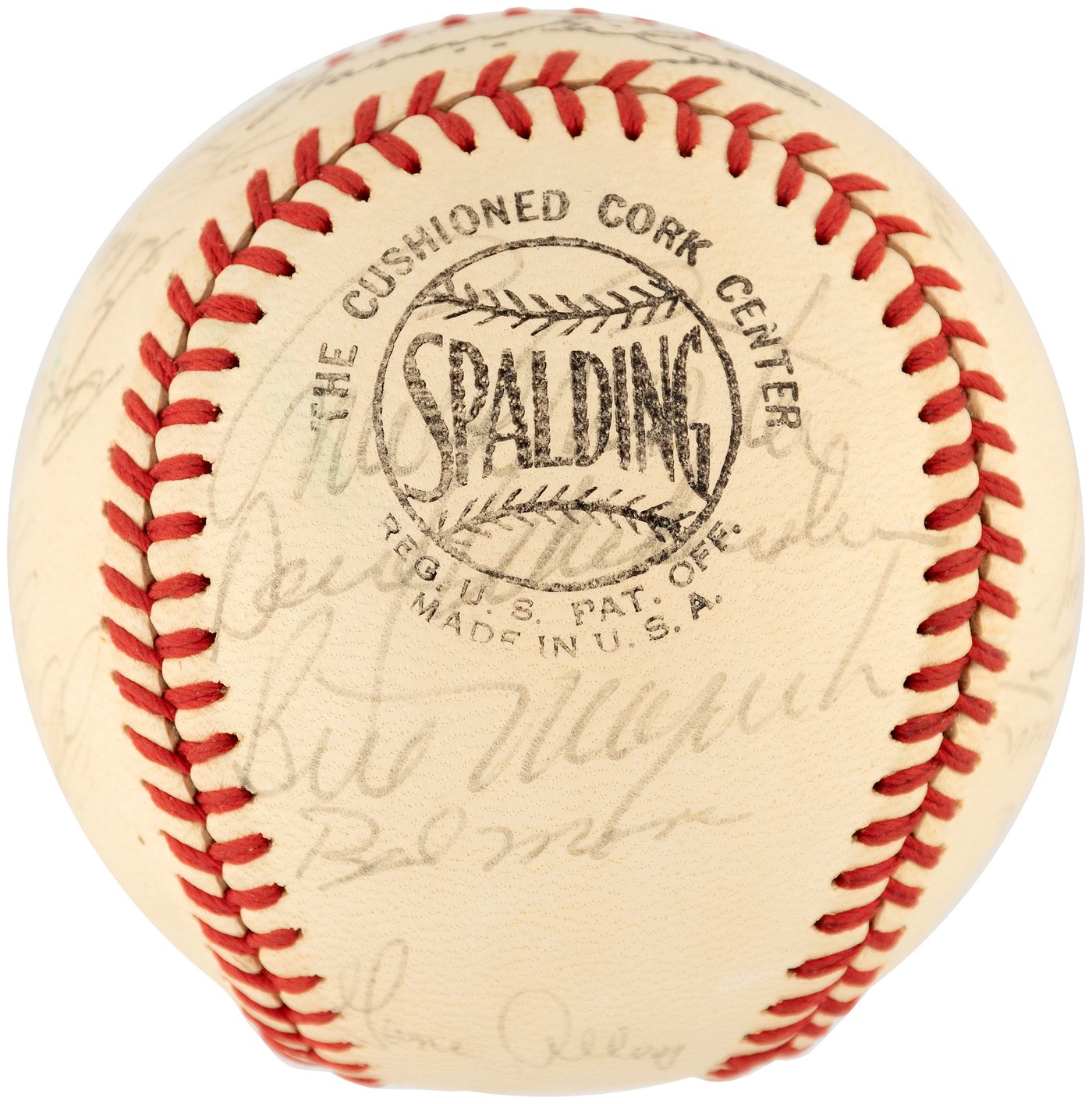 Sold at Auction: 1968 Pittsburgh Pirates Team Signed HAITI Ball w