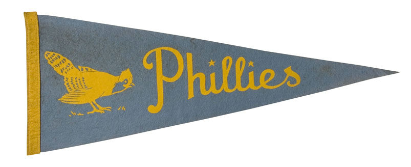 Early 1940's Philadelphia Phillies / Blue newest Jays Pennant- Antique Baseball Memorabilia