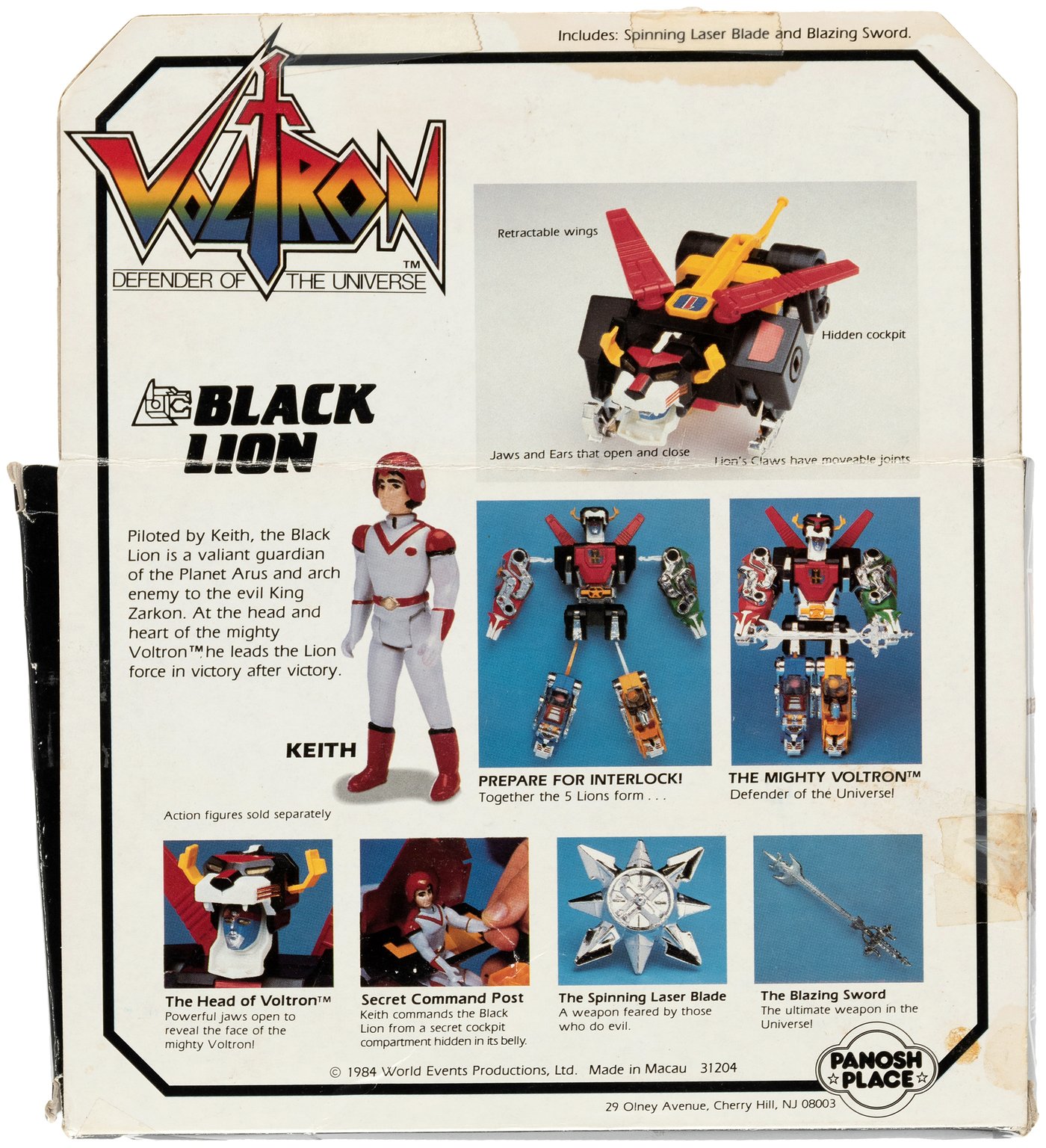 1984 panosh place voltron