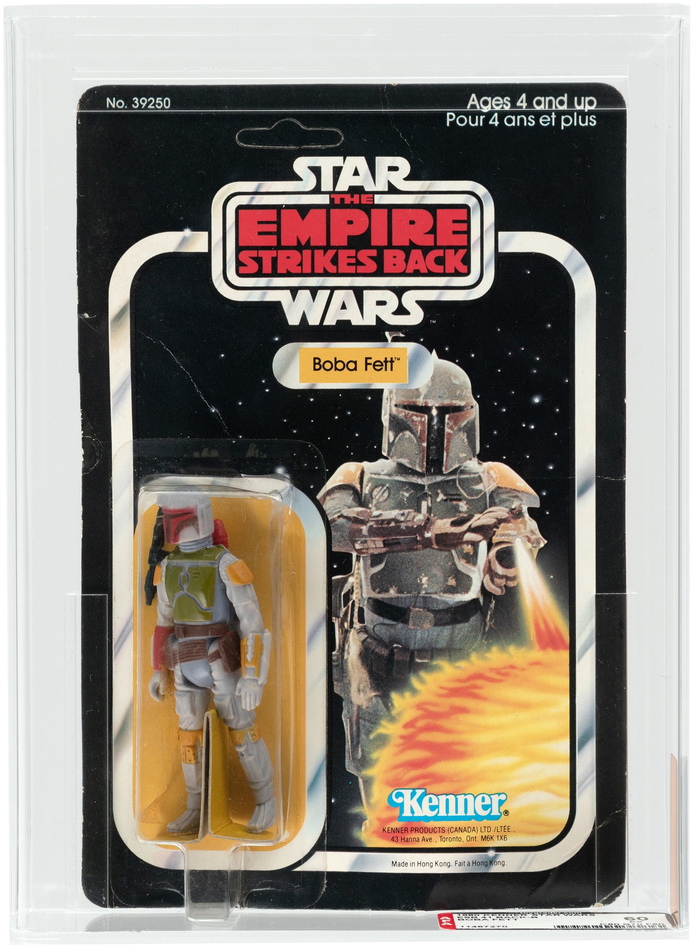 Hake's - "STAR WARS: THE EMPIRE STRIKES BACK - BOBA FETT" 41 BACK-B AFA ...