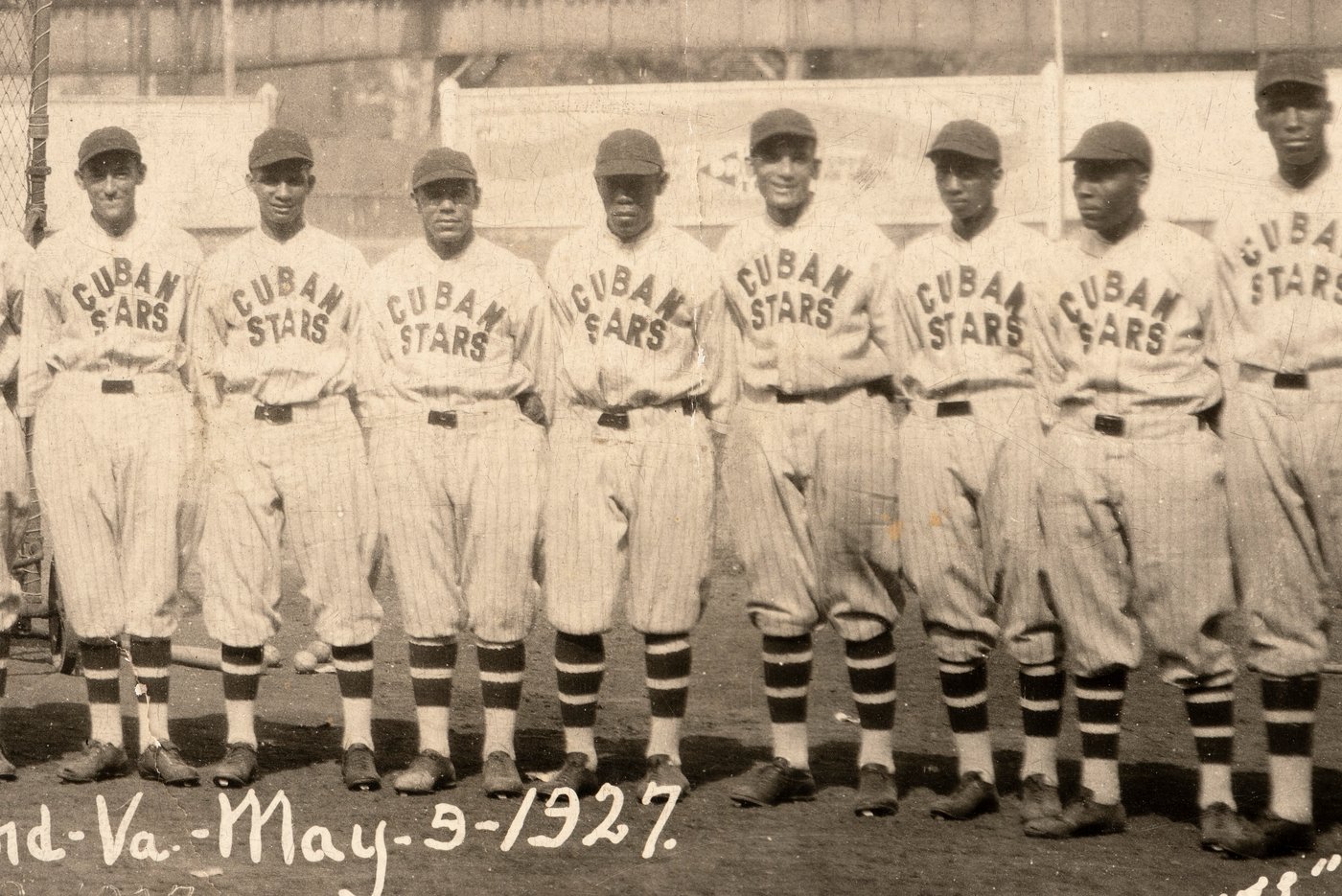 Hake's - “NEW YORK CUBANS” 1935 FIRST YEAR TEAM PHOTO.