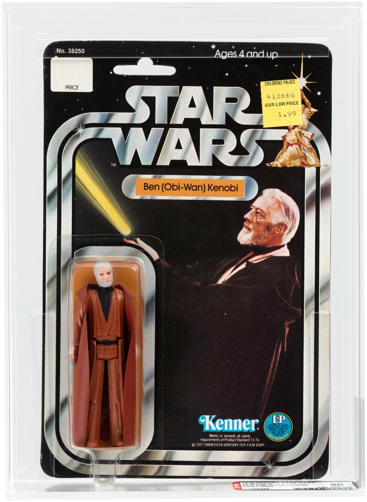 Hake's - "STAR WARS - BEN (OBI-WAN) KENOBI" 12 BACK-B AFA 80 NM (GRAY ...