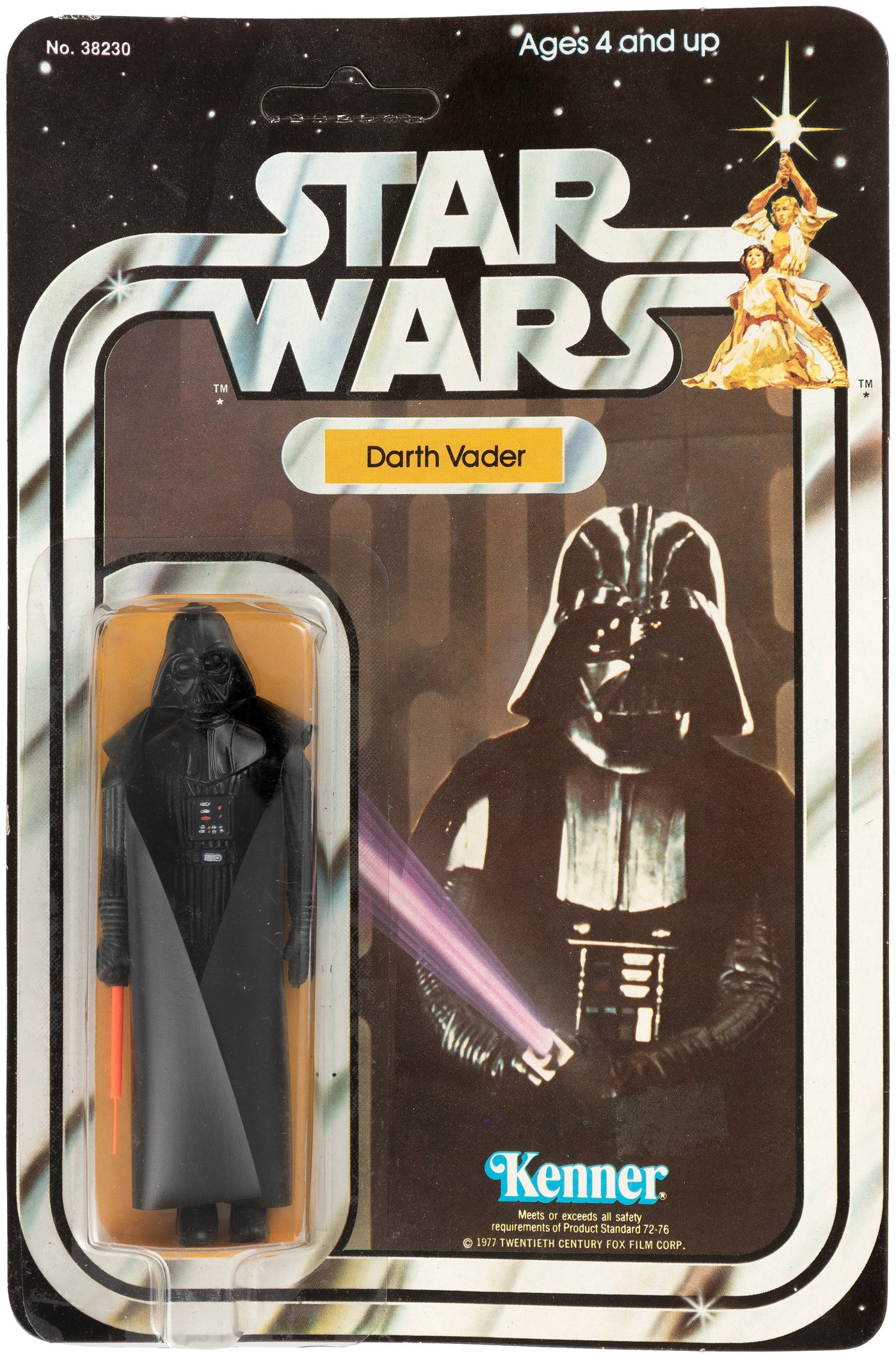 Hake's - "STAR WARS - DARTH VADER" 21 BACK-B CARDED ACTION FIGURE