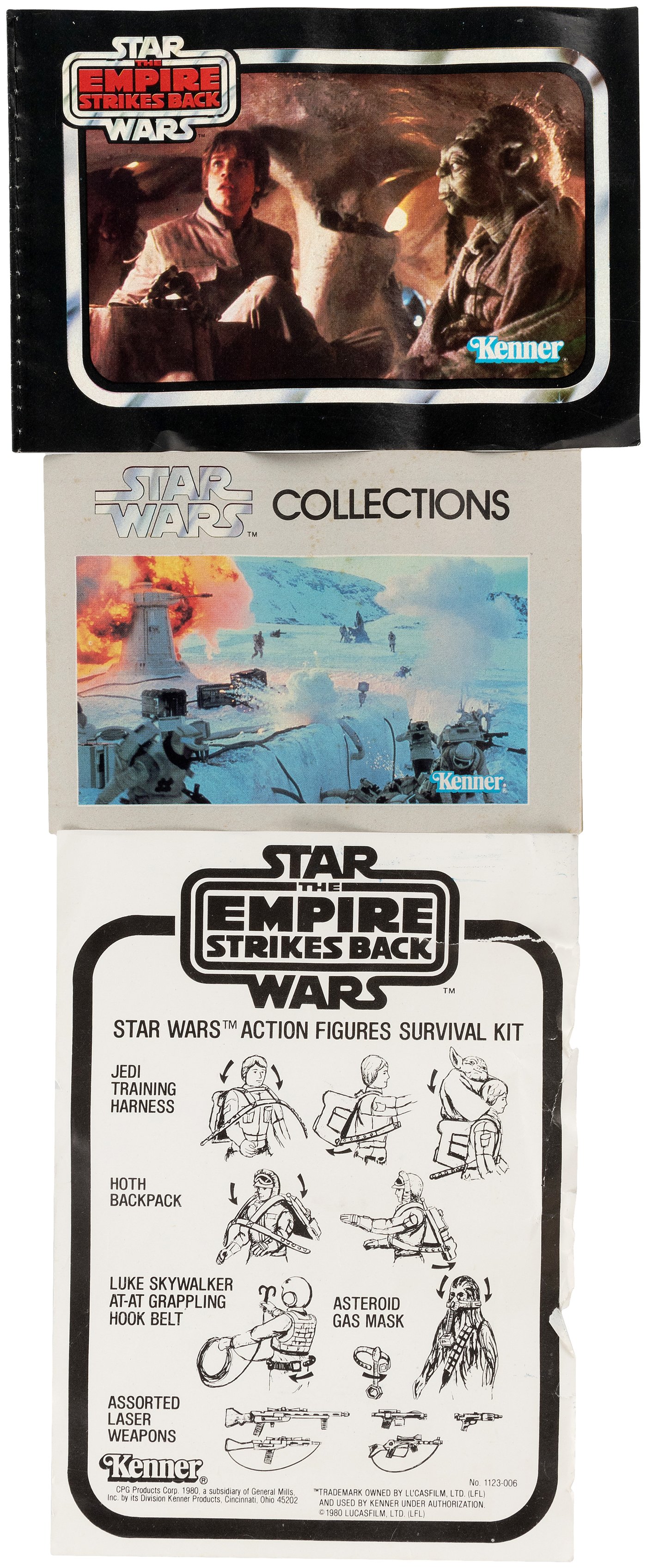 Scarce Kenner Star Wars Mail Away The Empire Strikes Back Survival Kit