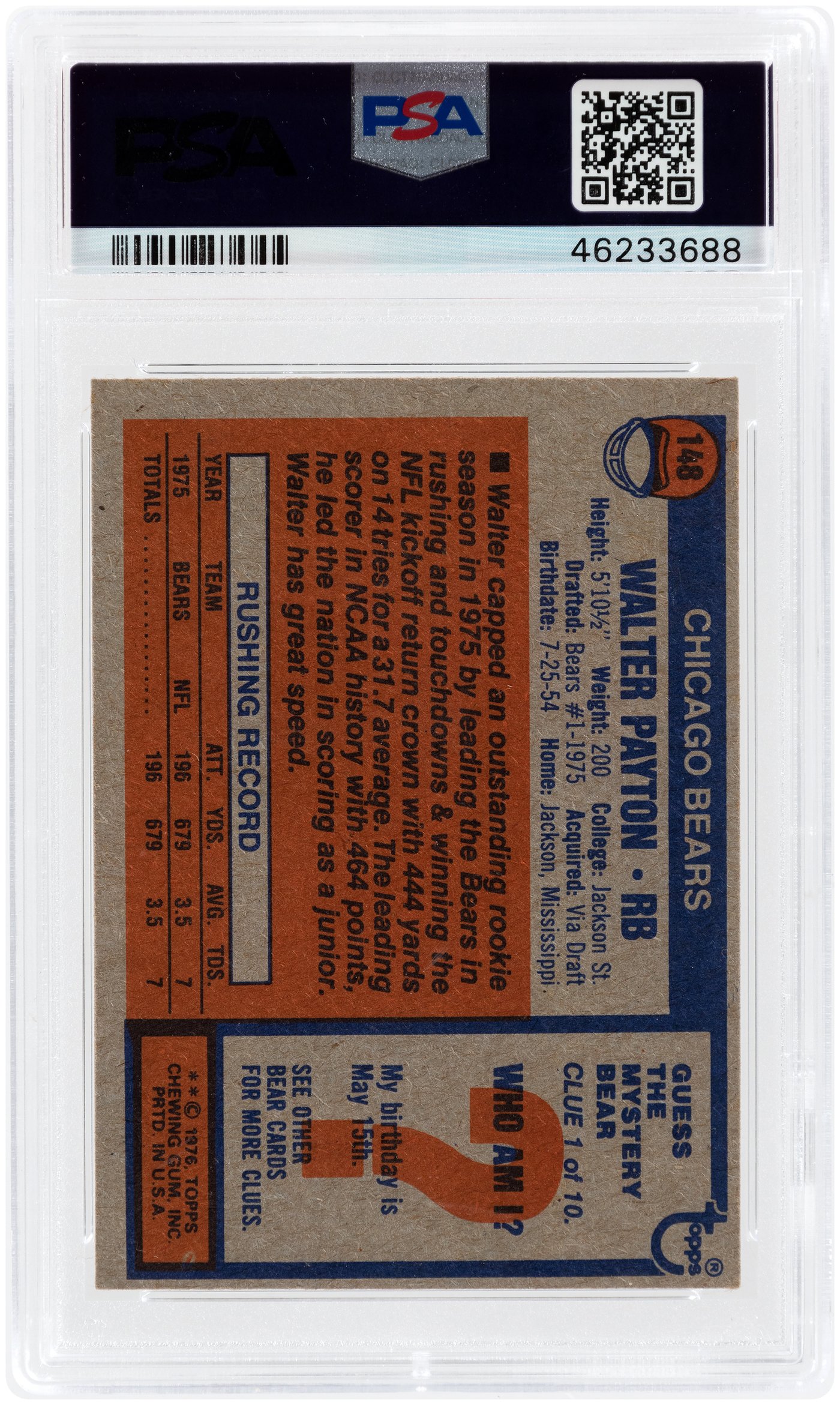 PSA 1976 shops Marvel ex-mt6