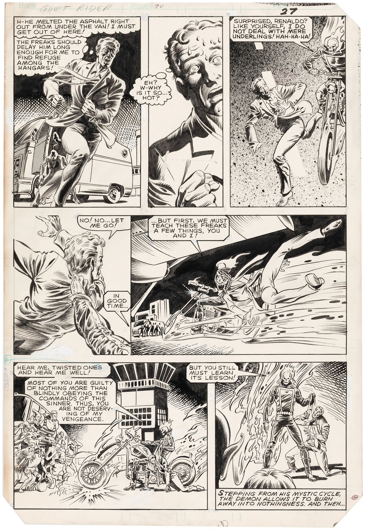 Bob Budiansky Original Art For Sale | ComicArtTracker