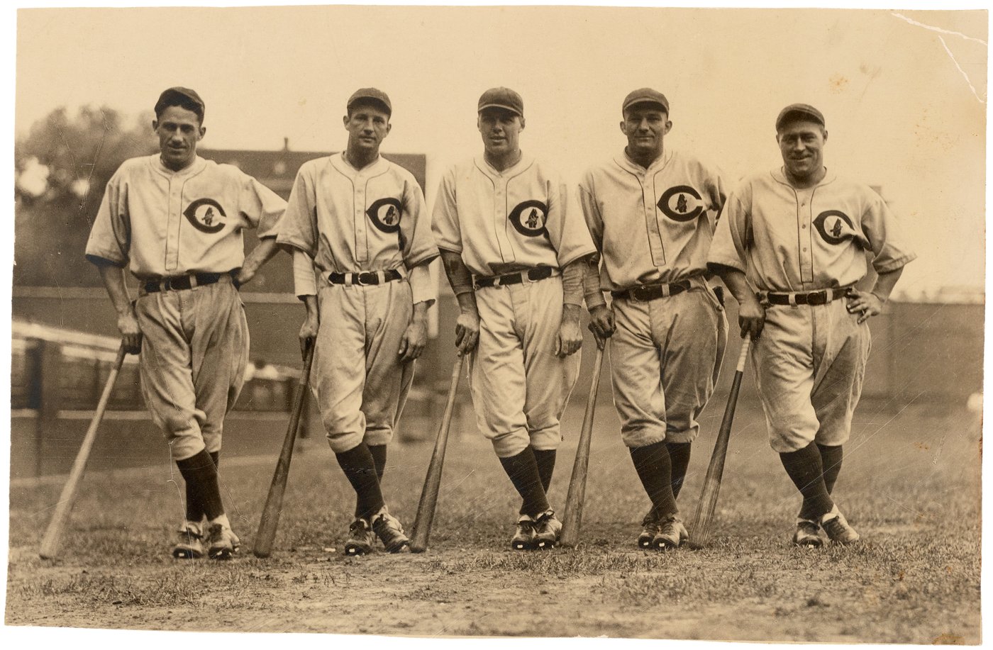 Hake's - C. 1928-31 CHICAGO CUBS W/HOF'ERS K. CUYLER AND H. WILSON ...