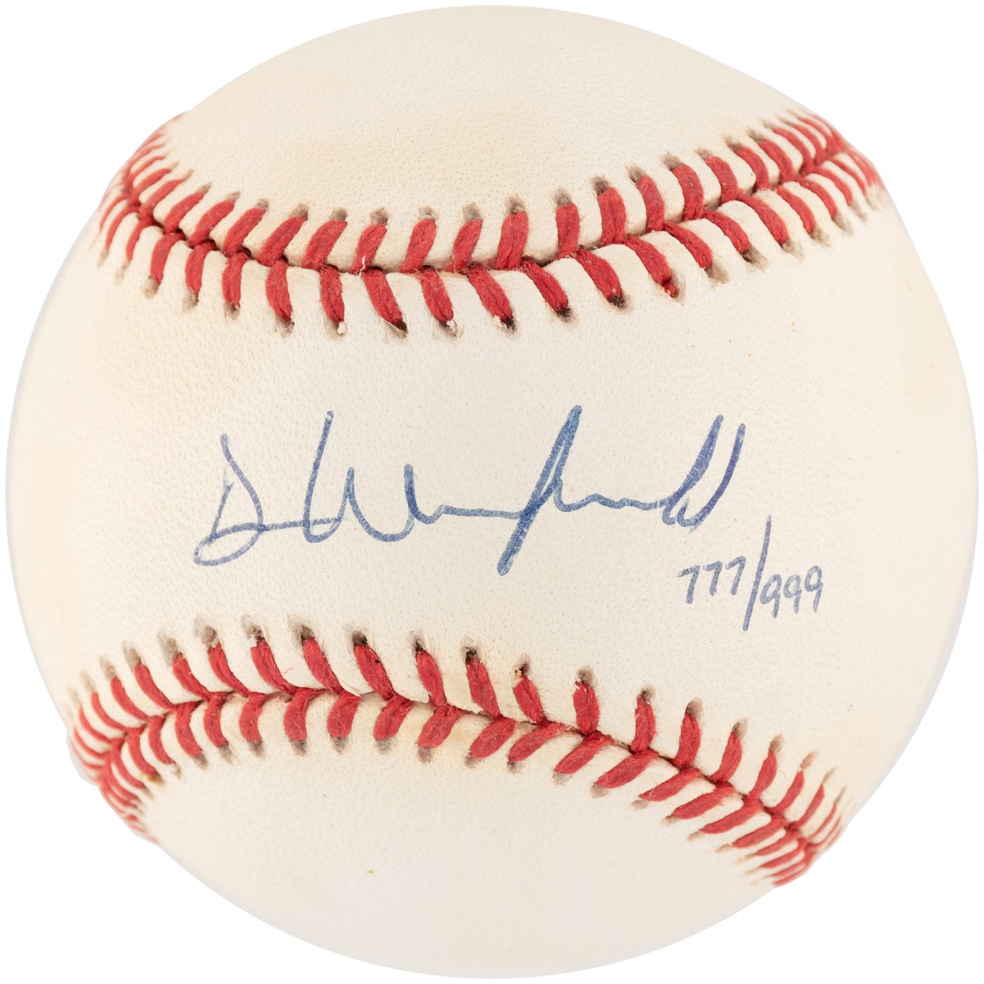 Autographed Dave Winfield Ball - Official American League Beckett F96396 HOF