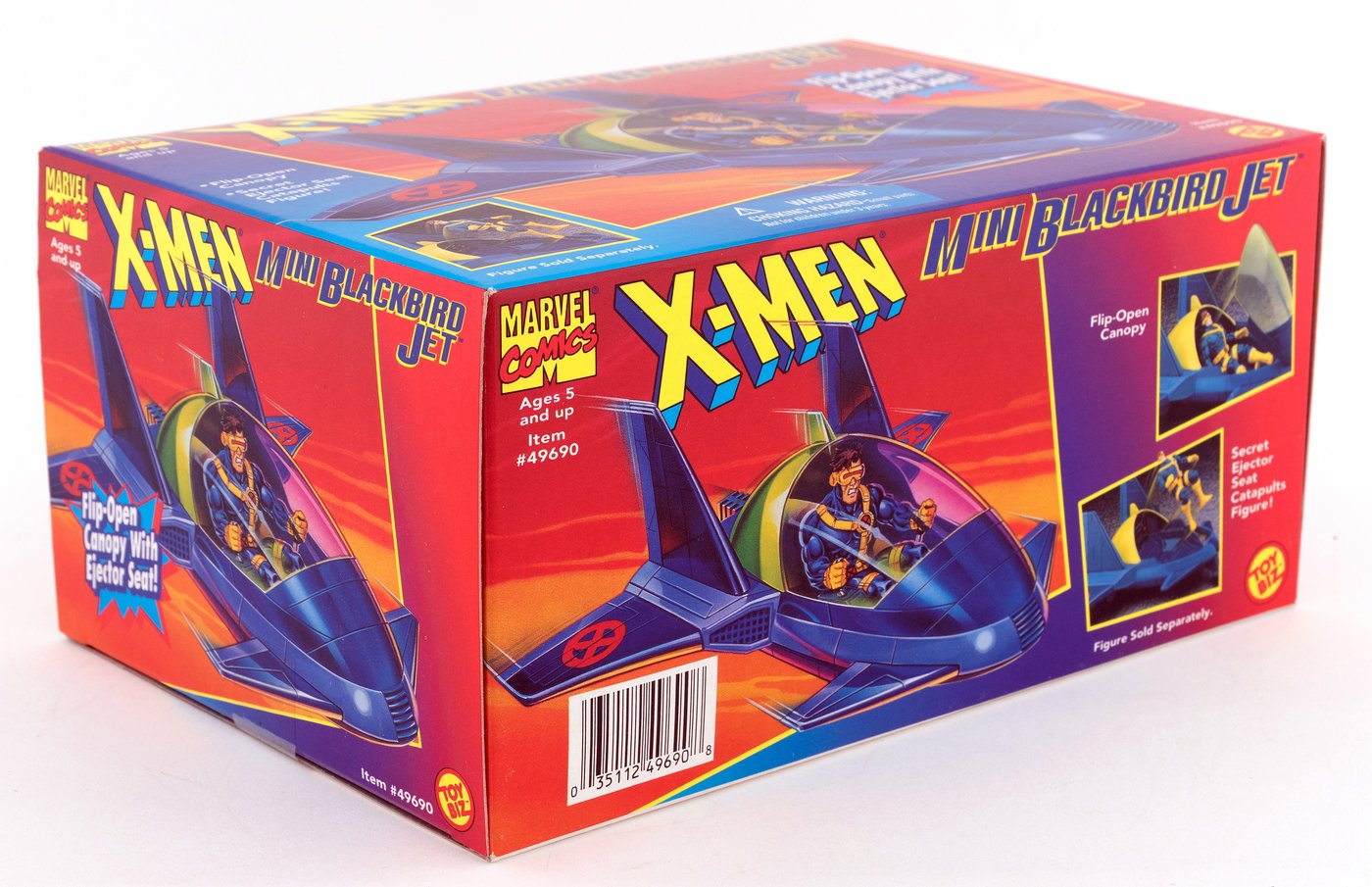 Hake's - Toy Biz Mini X-men Blackbird Jet In Box.