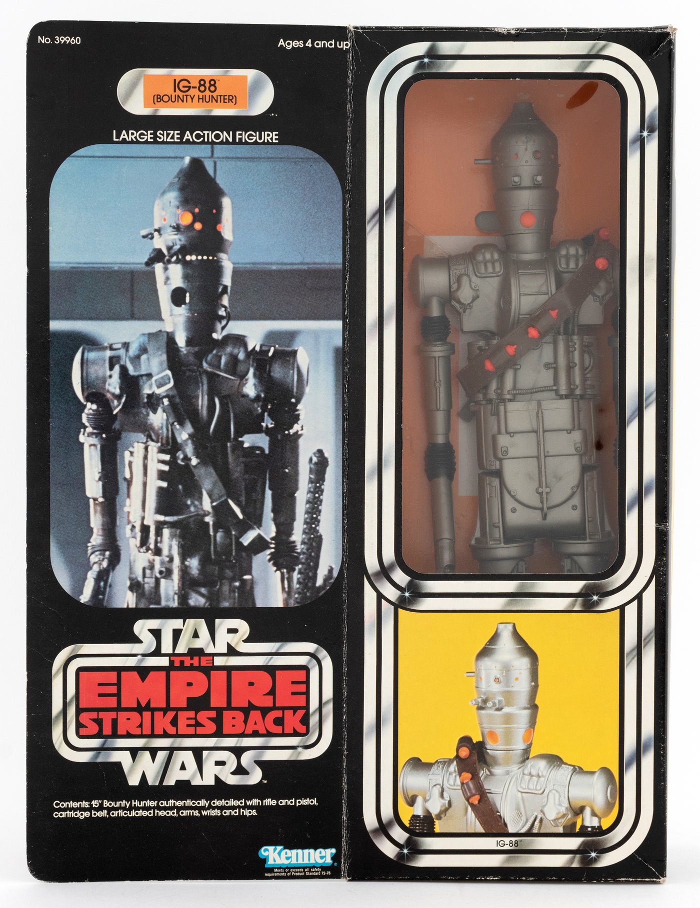 Hake's - STAR WARS - IG-88 (BOUNTY HUNTER) BOXED LARGE SIZE ACTION