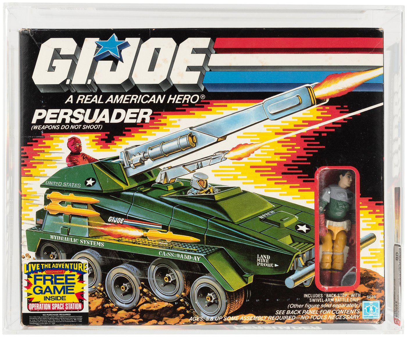 Hake's - G.I. JOE: A REAL AMERICAN HERO - PERSUADER SERIES 6 VEHICLE ...