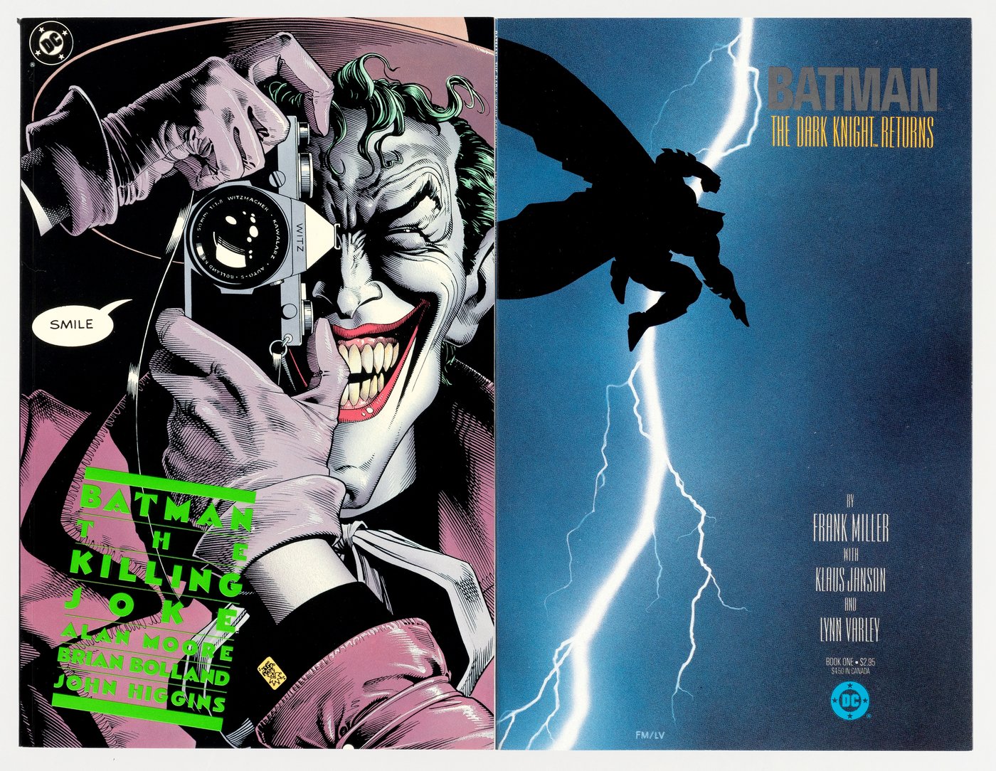 Hake's - BATMAN THE DARK KNIGHT RETURNS, DK2 AND KILLING JOKE LOT OF 9  ISSUES 1ST PRINTINGS.