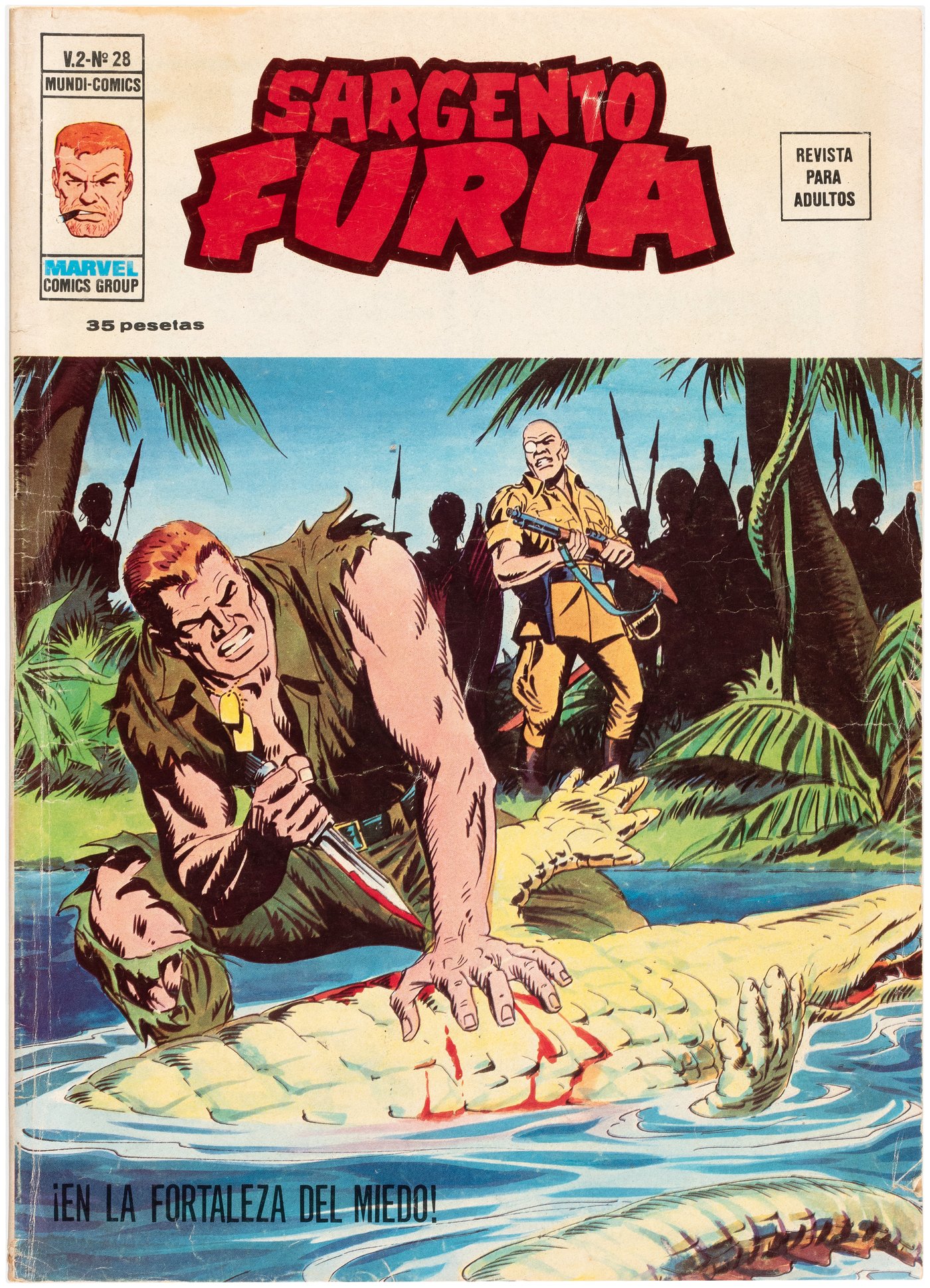 hake-s-sgt-fury-sargento-furia-28-spanish-comic-book-cover