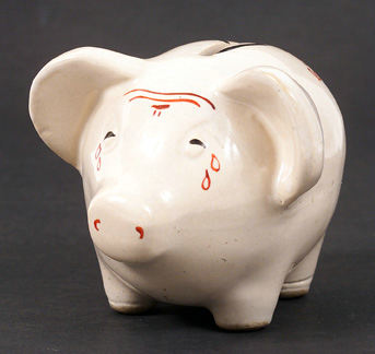 Hake's - HITLER PIG BANK.