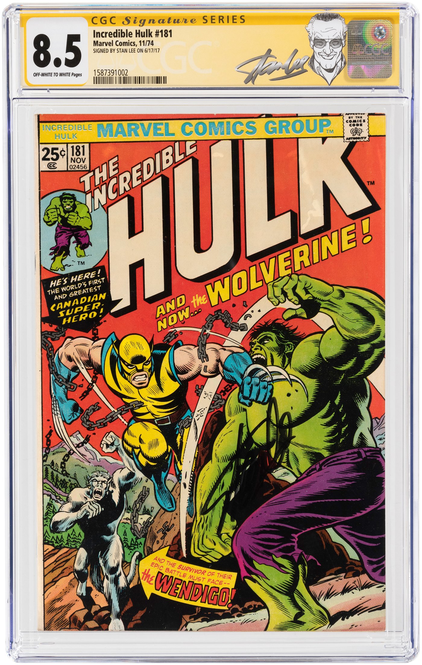 Incredible Hulk #182 deals GD+ 2.5 1974