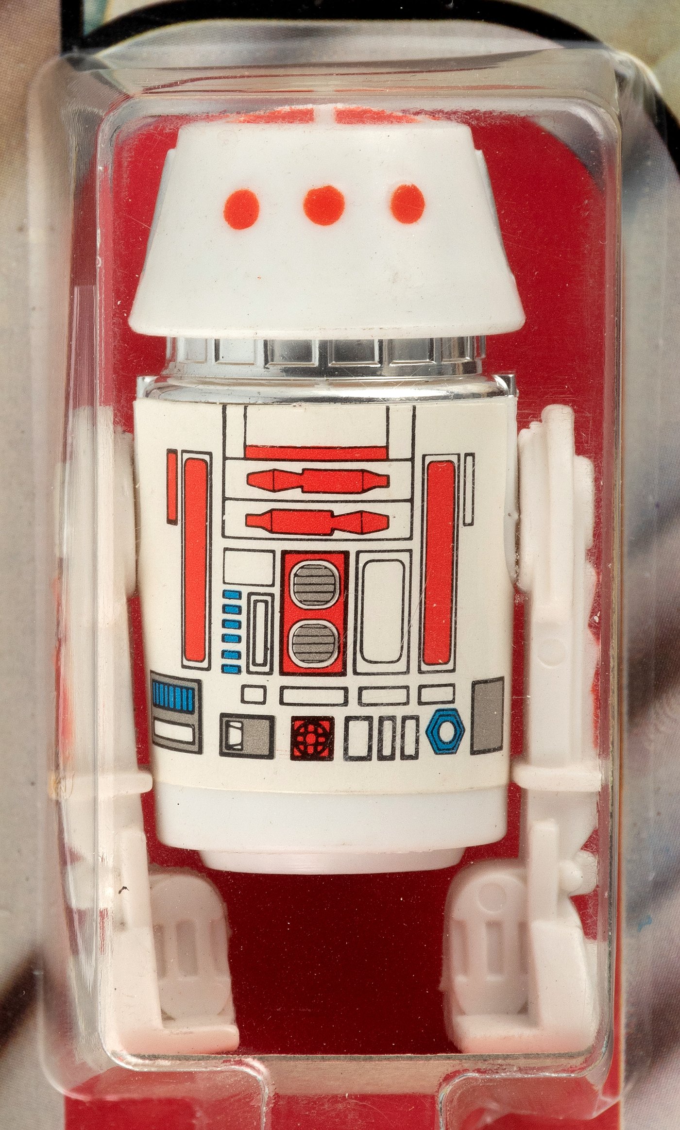 Hake's - STAR WARS - R5-D4 21 BACK-A AFA 75+ EX+/NM (RED BAR).