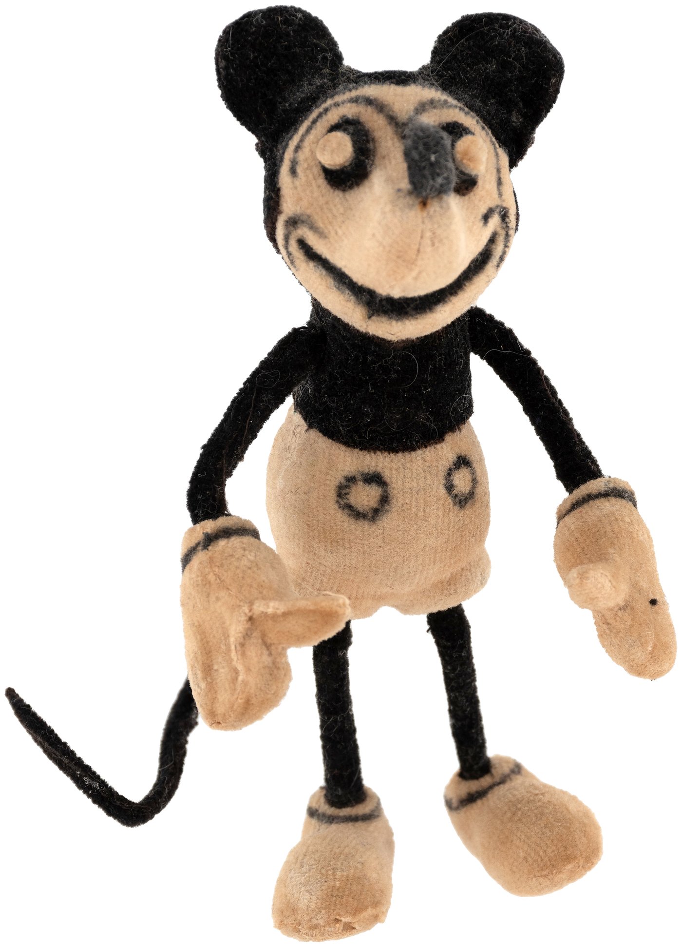 Hake's - MICKEY MOUSE SMALL GERMAN DOLL.