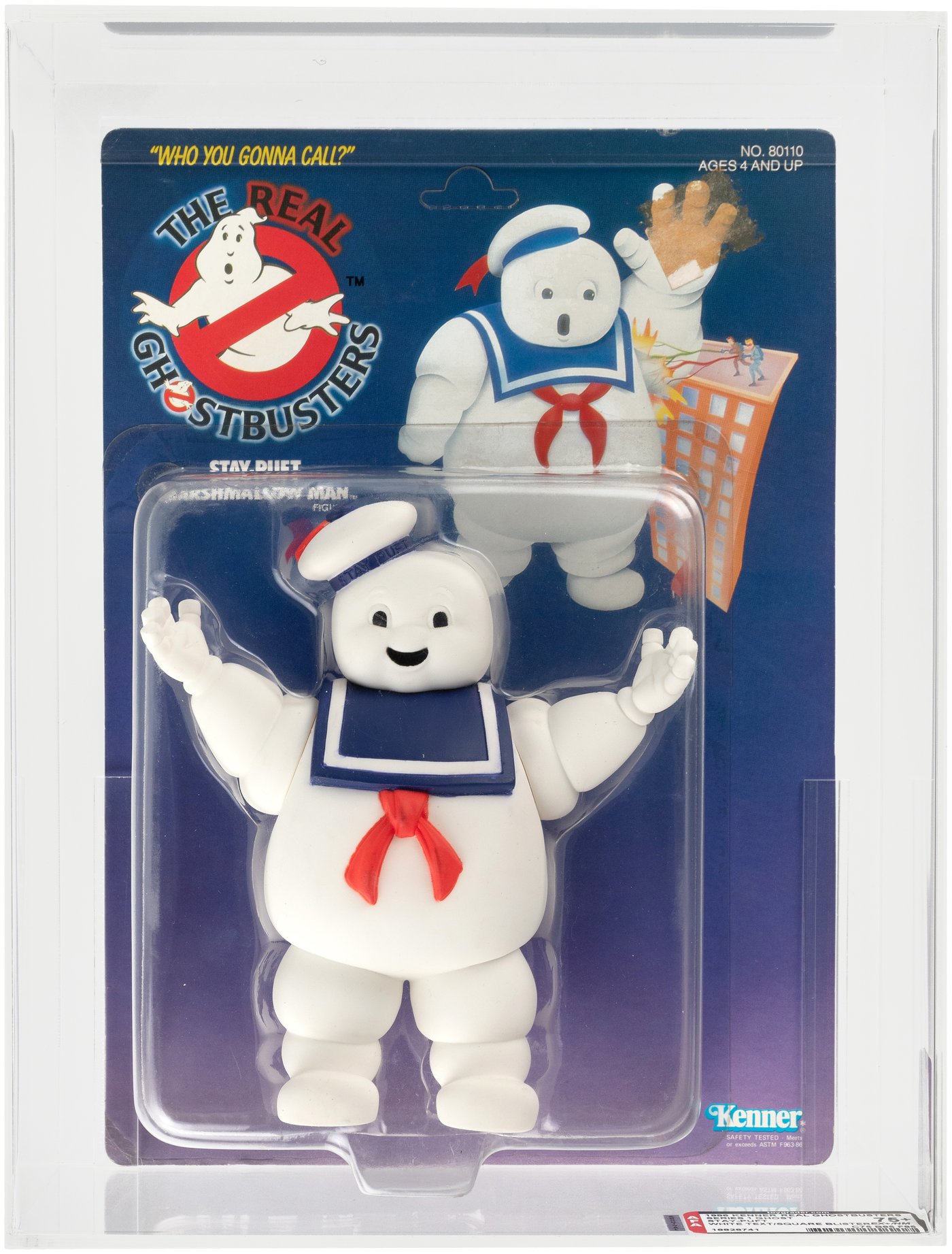 Hake's - REAL GHOSTBUSTERS - STAY-PUFT MARSHMALLOW MAN SERIES 1 AFA 75 ...