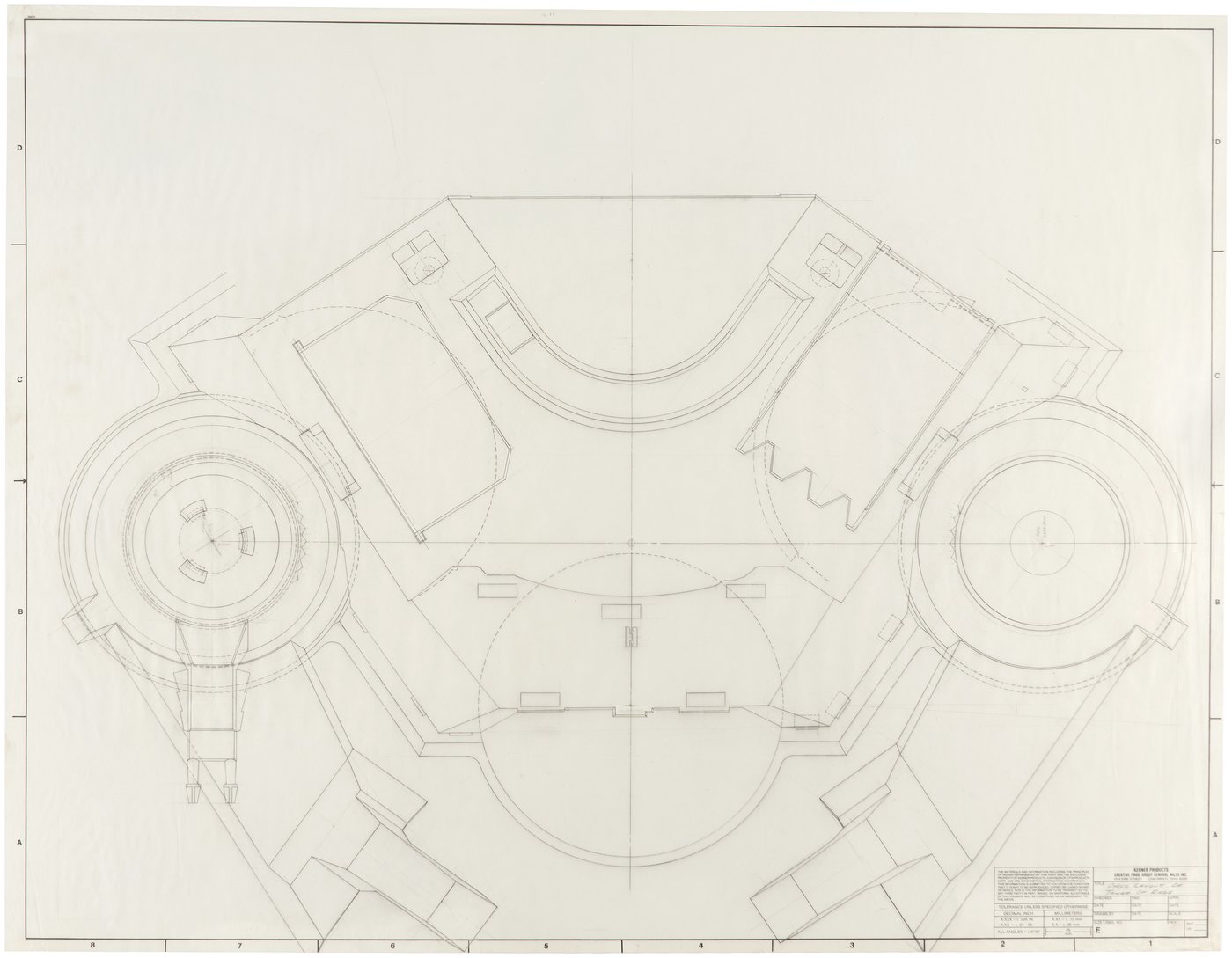 Hake's - SUPER POWERS DARKSEID'S TOWER OF DARKNESS SCHEMATICS ORIGINAL ...