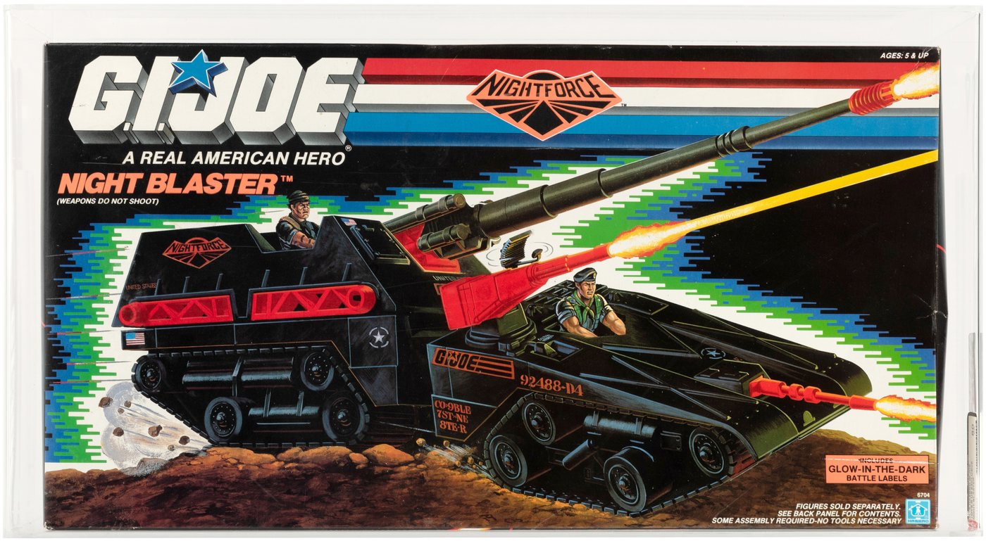 Hake's - G.I. JOE NIGHTFORCE NIGHT BLASTER TOYS-R-US EXCLUSIVE SERIES 7 ...