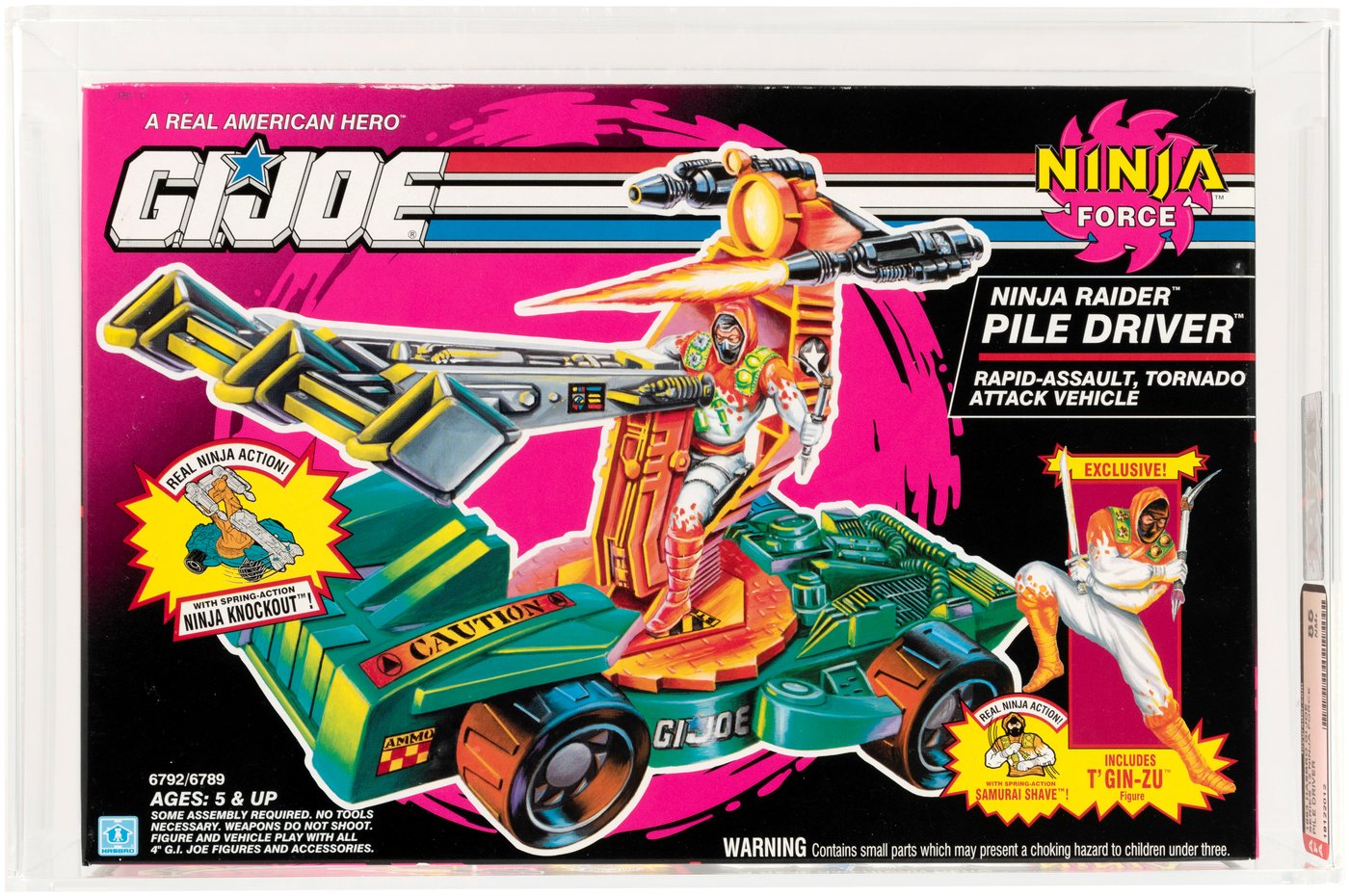 Hakes Gi Joe Ninja Force Pile Driver Series 12 Afa 85 Nm 2542