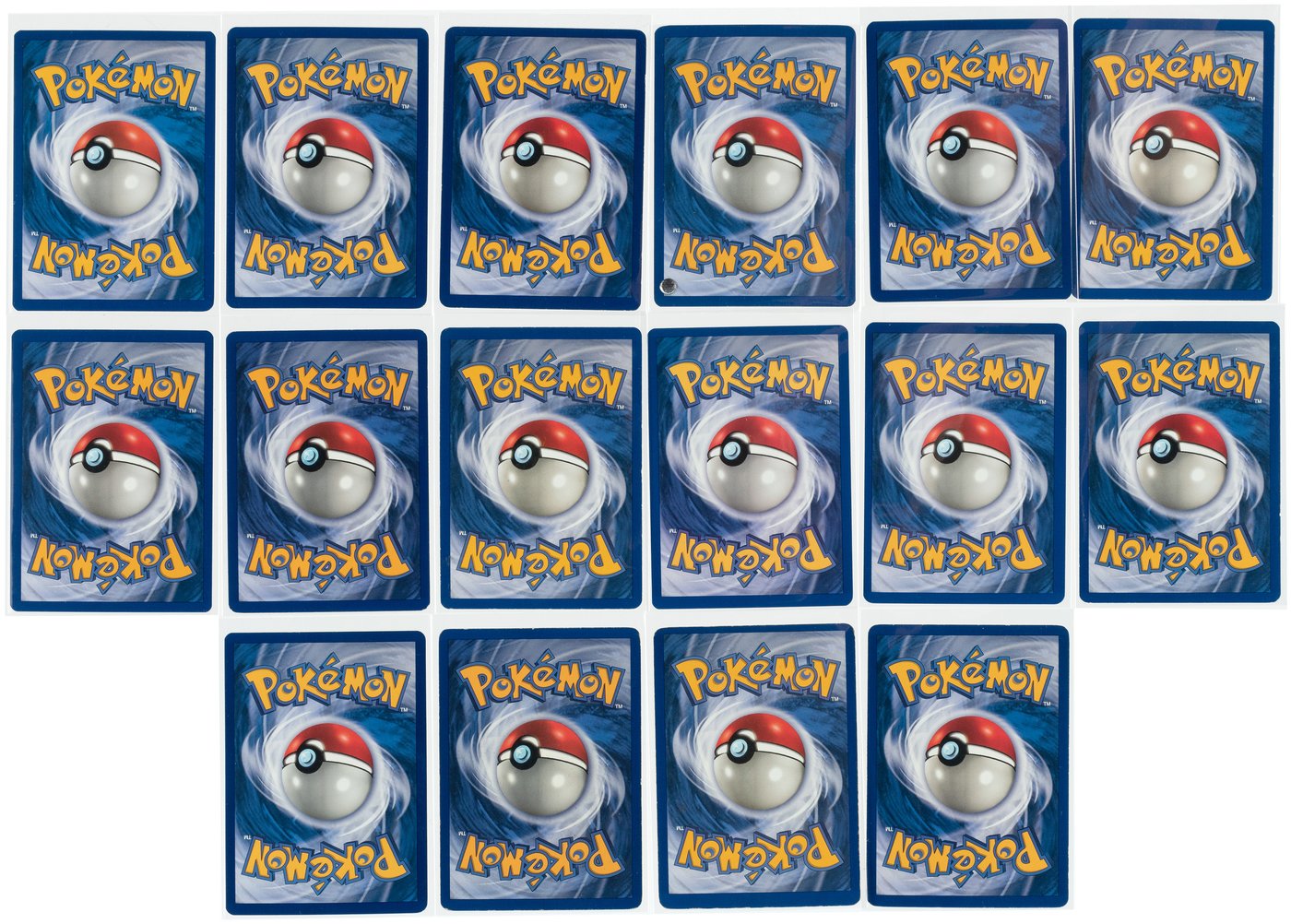 Hake's - 1999 POKÉMON BASE SET UNLIMITED SET COMPLETE SET OF 102 CARDS.