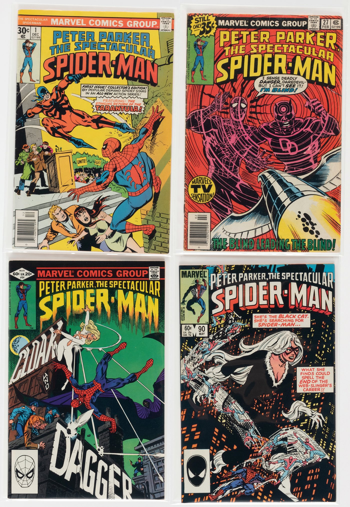 Hake's - SPECTACULAR SPIDER-MAN SHORT BOX LOT OF 149 ISSUES.