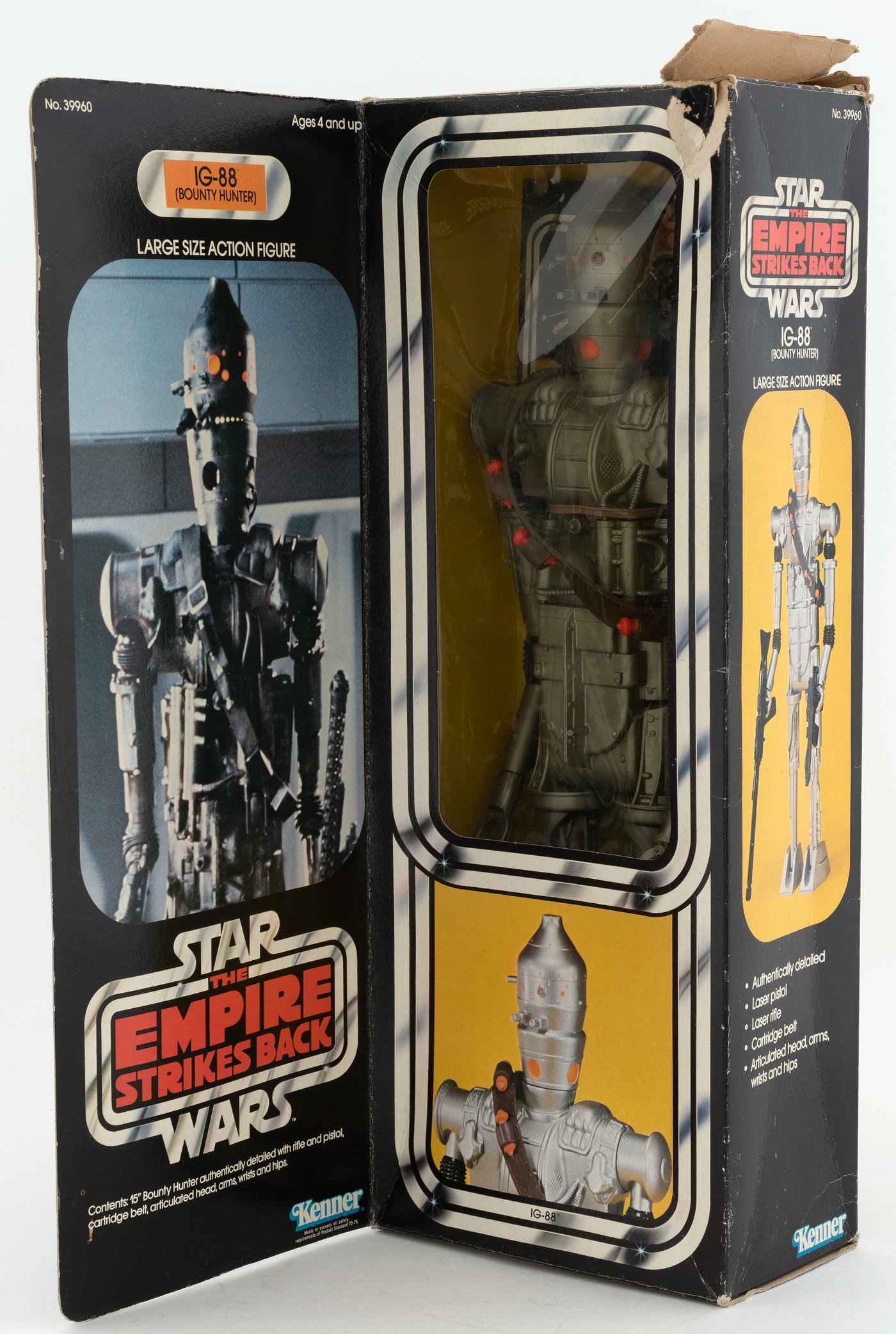 Hakes Star Wars The Empire Strikes Back Ig 88 Boxed Large Size Action Figure