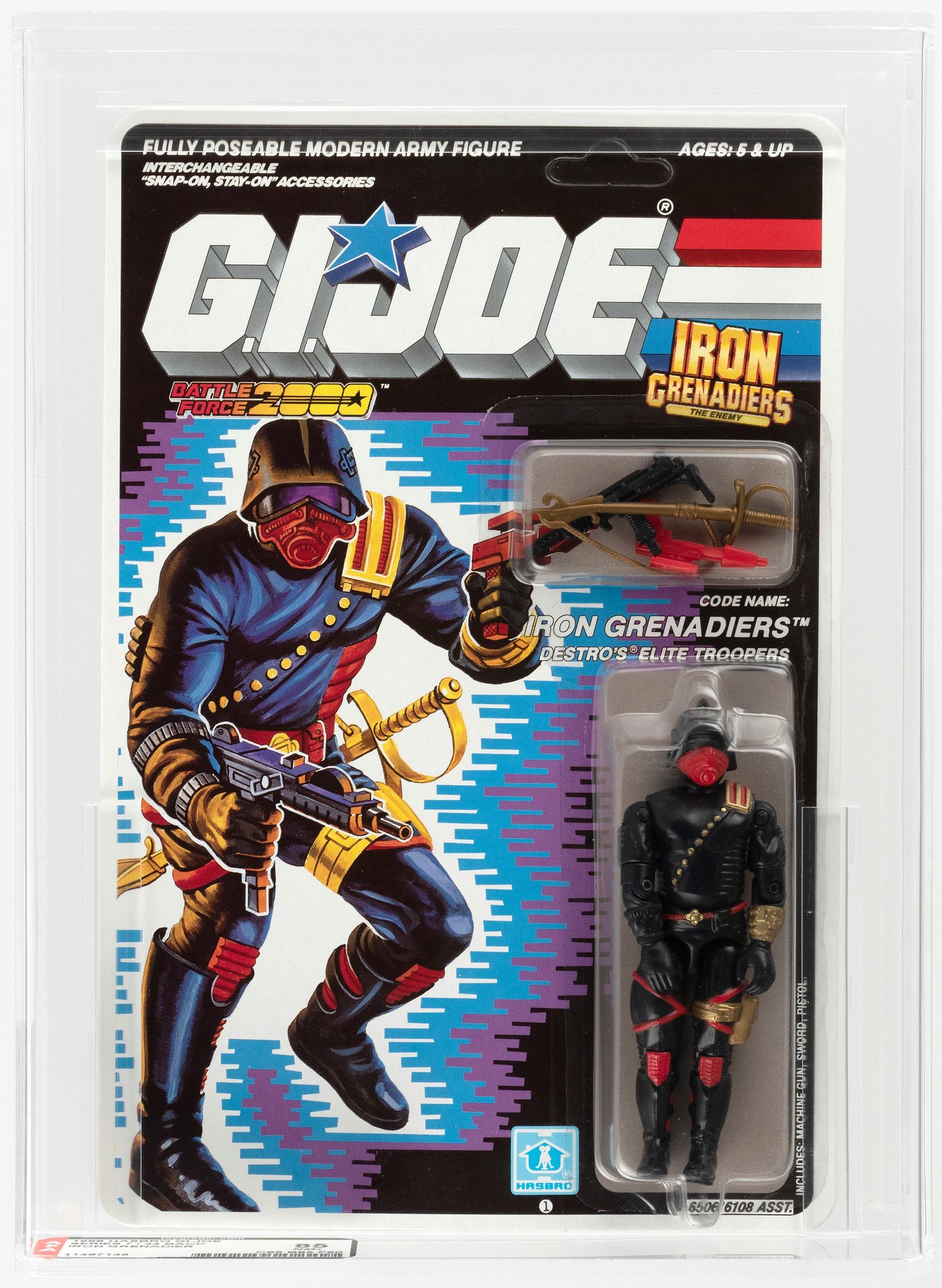 Hake's - G.I. JOE: A REAL AMERICAN HERO - IRON GRENADIERS SERIES 7/34 ...