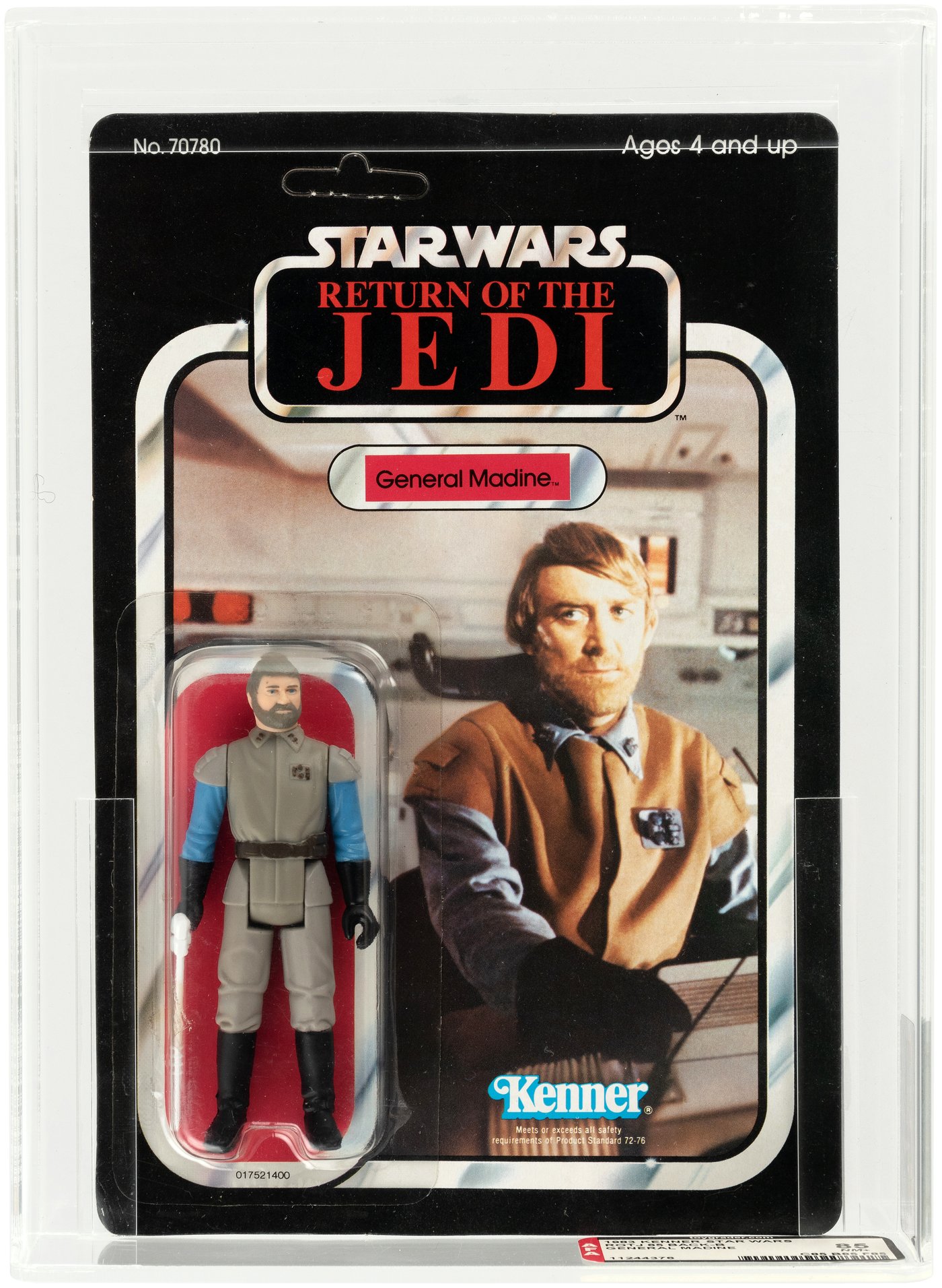 Hake's - STAR WARS: RETURN OF THE JEDI - GENERAL MADINE 65 BACK-B AFA ...