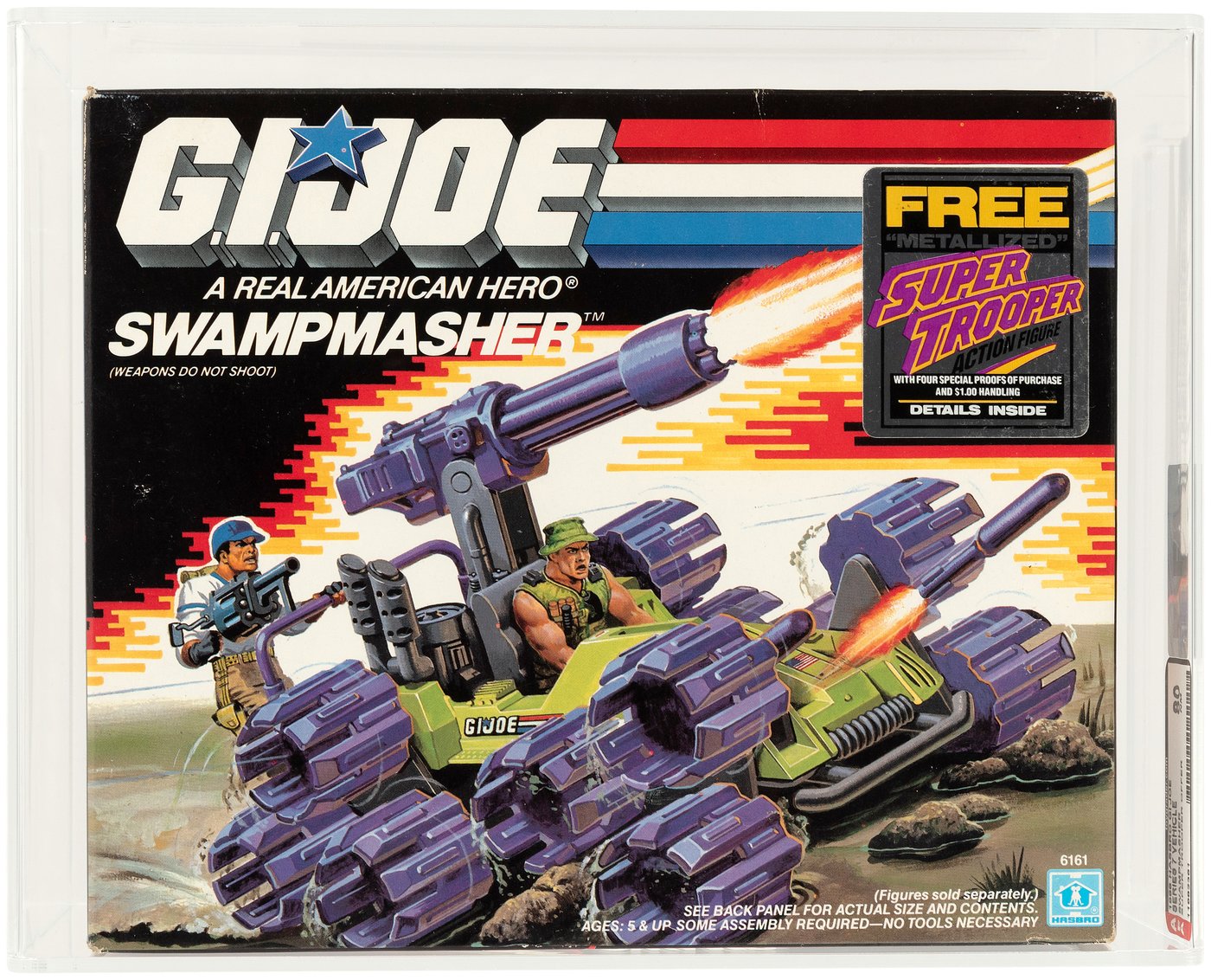 Hake's - G.I. JOE: A REAL AMERICAN HERO - SWAMPMASHER SERIES 7 VEHICLE ...