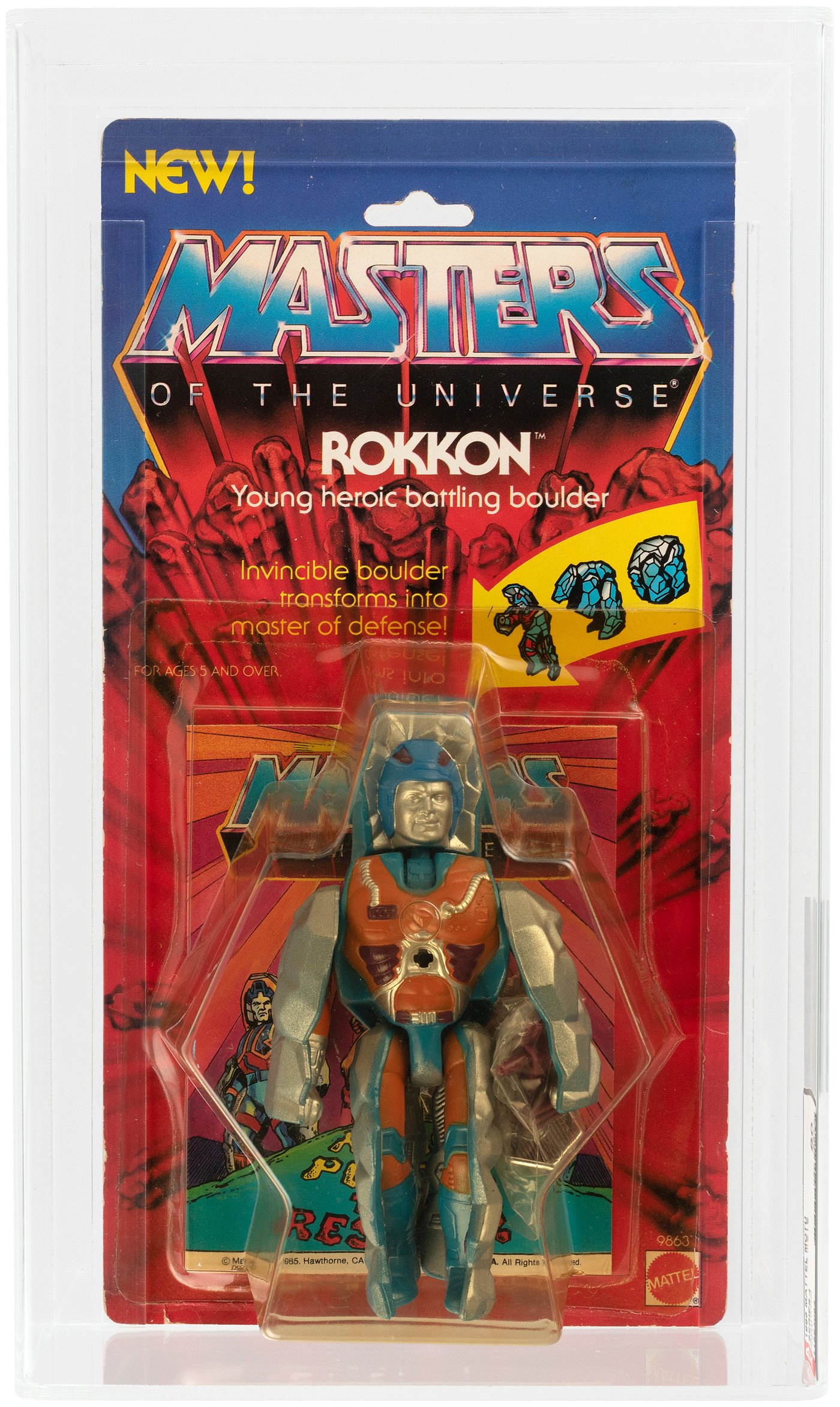 Hake's - MASTERS OF THE UNIVERSE - ROKKON SERIES 4 AFA 80 NM.