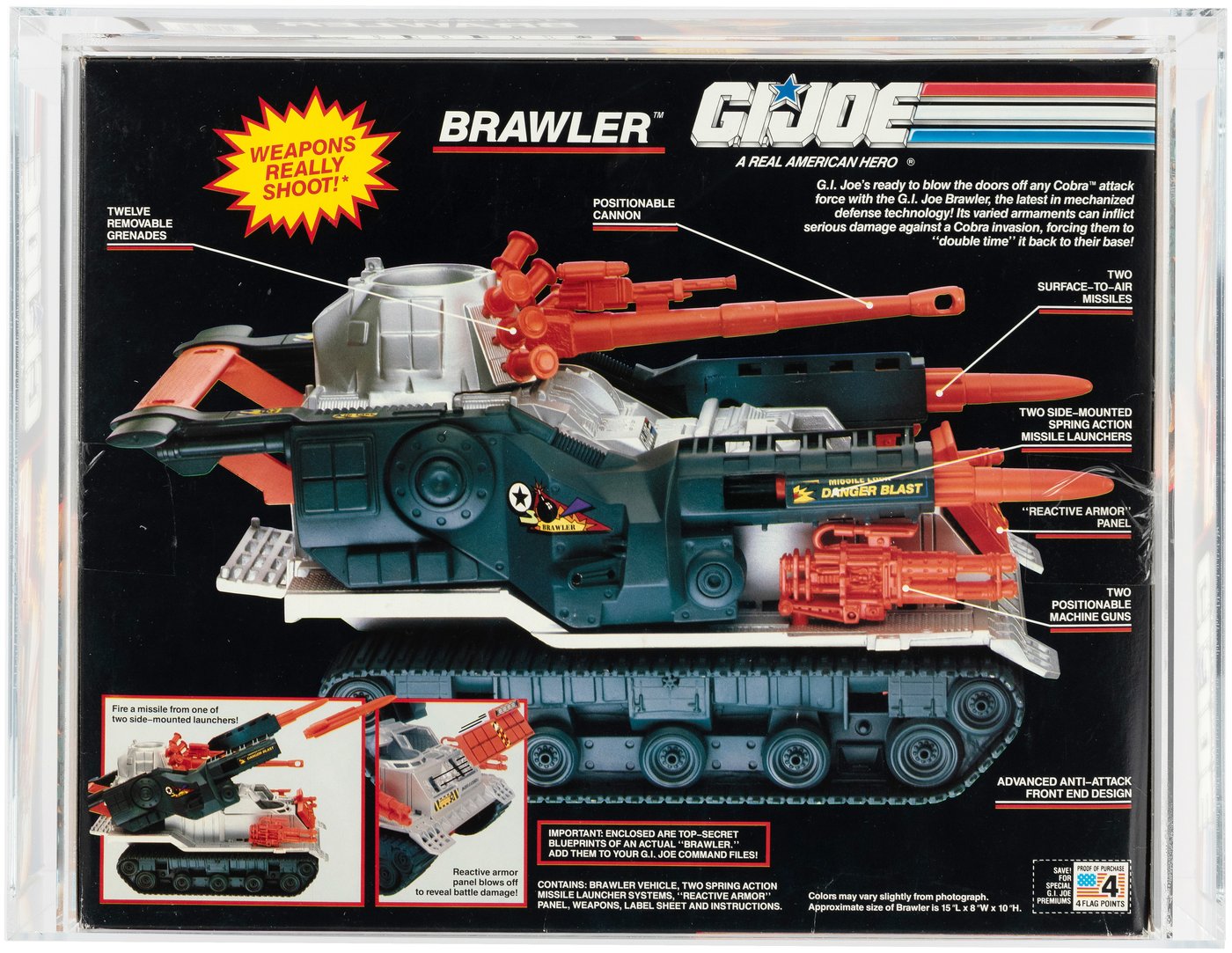 Hake's - G.I. JOE: A REAL AMERICAN HERO - BRAWLER SERIES 10 VEHICLE AFA ...