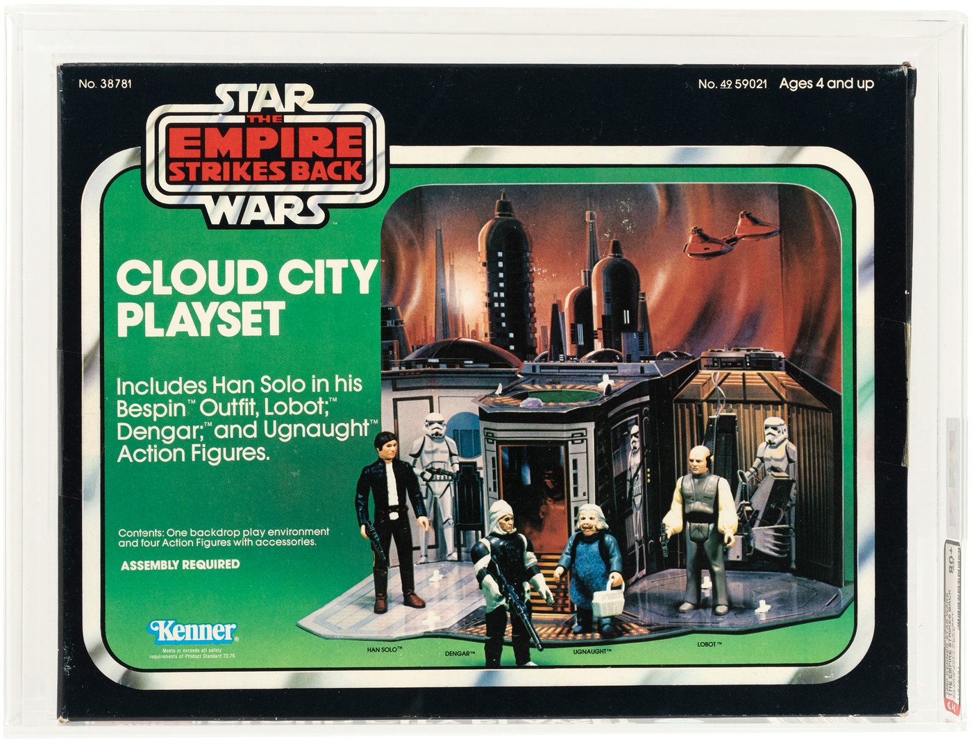 Hakes - STAR WARS: THE EMPIRE STRIKES BACK - CLOUD CITY PLAYSET AFA 80 