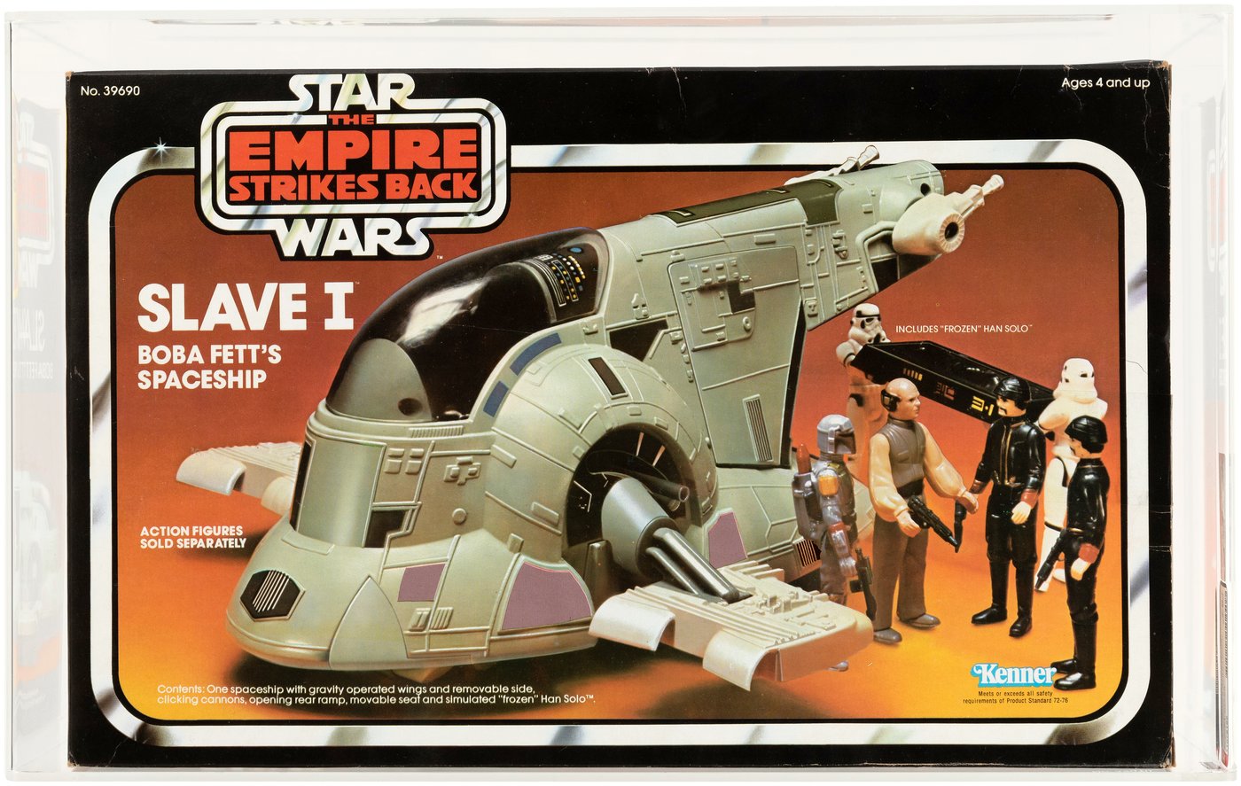 Hakes Star Wars The Empire Strikes Back Slave I Afa 75 Exnm Action Play Setting Offer
