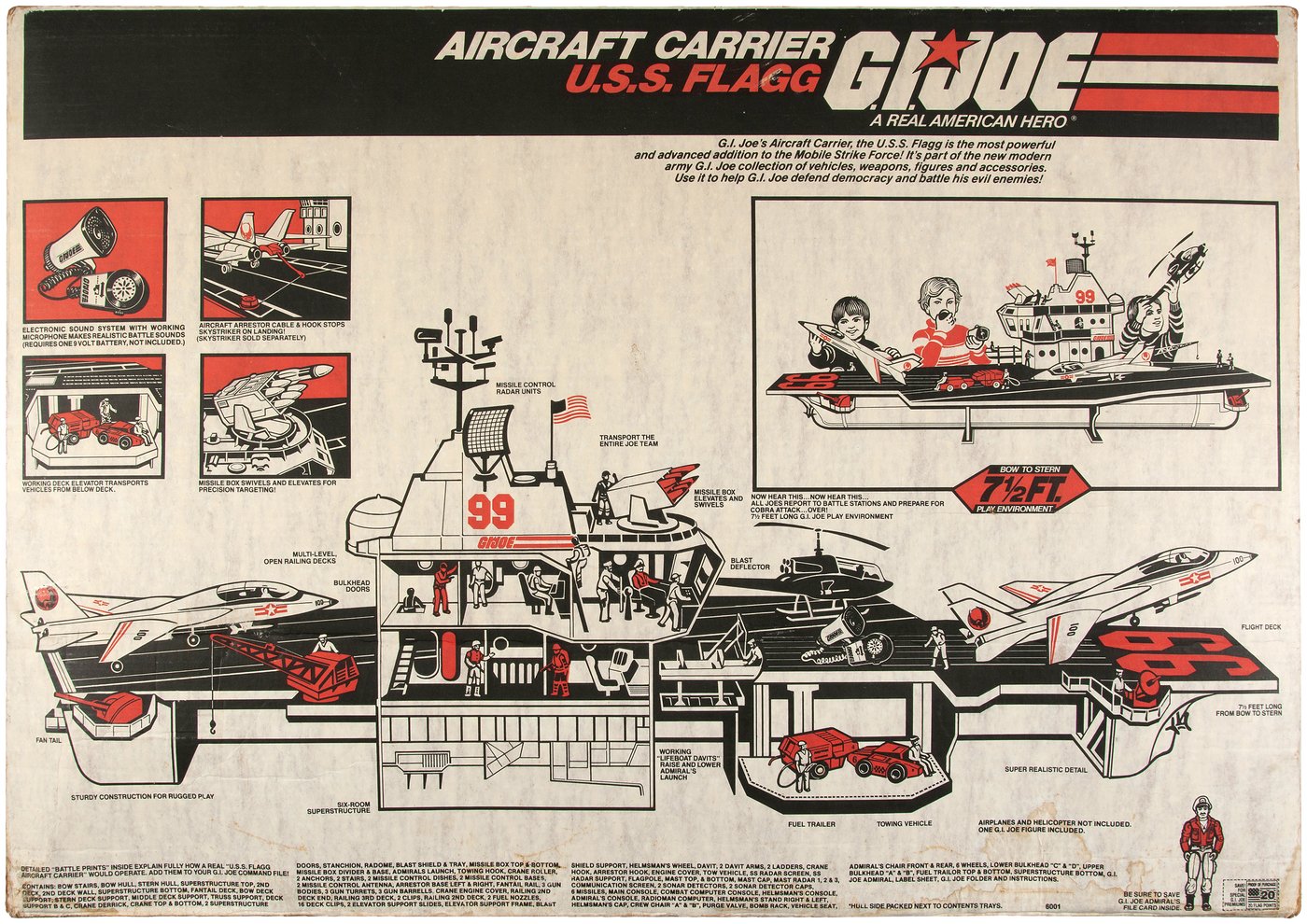 G I Joe Aircraft Carrier