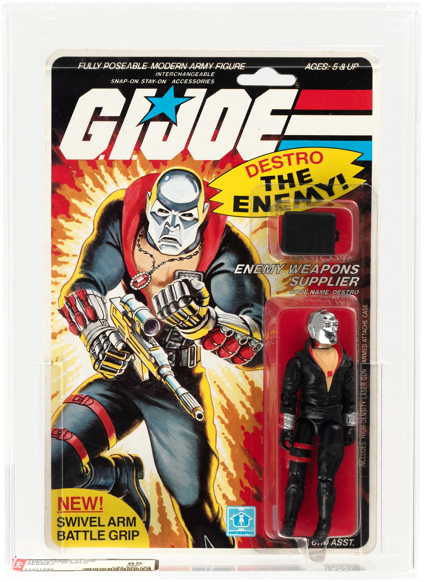 Hake's - G.I. JOE: A REAL AMERICAN HERO - DESTRO SERIES 2/20 BACK