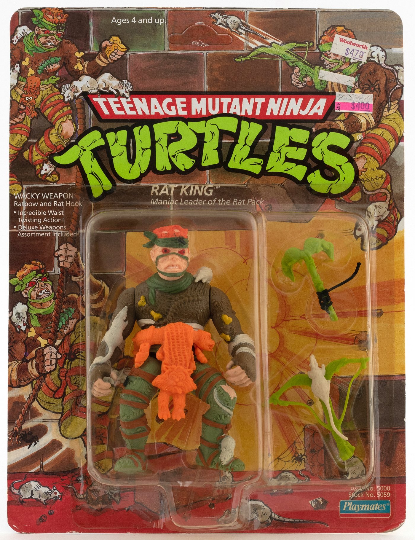 Hake's - TEENAGE MUTANT NINJA TURTLES - RAT KING SERIES 2/20 BACK ...