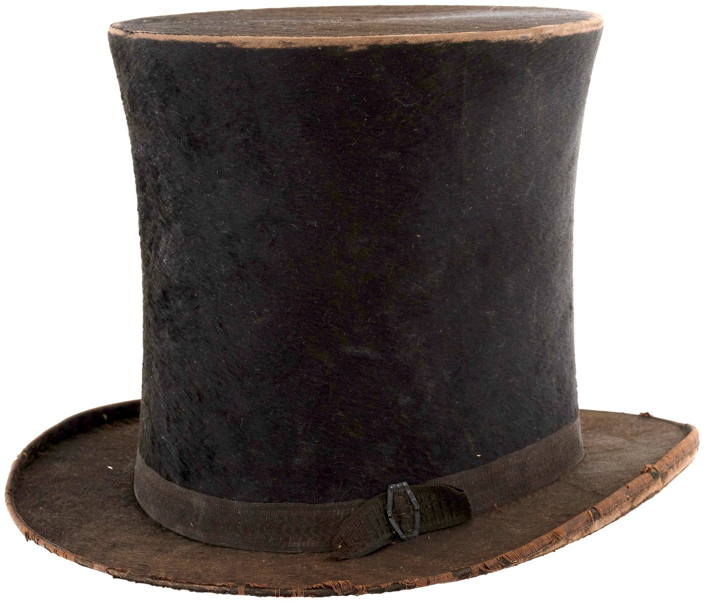 Hake's - ZACHARY TAYLOR PORTRAIT & QUOTATION TOP HAT INSERT.