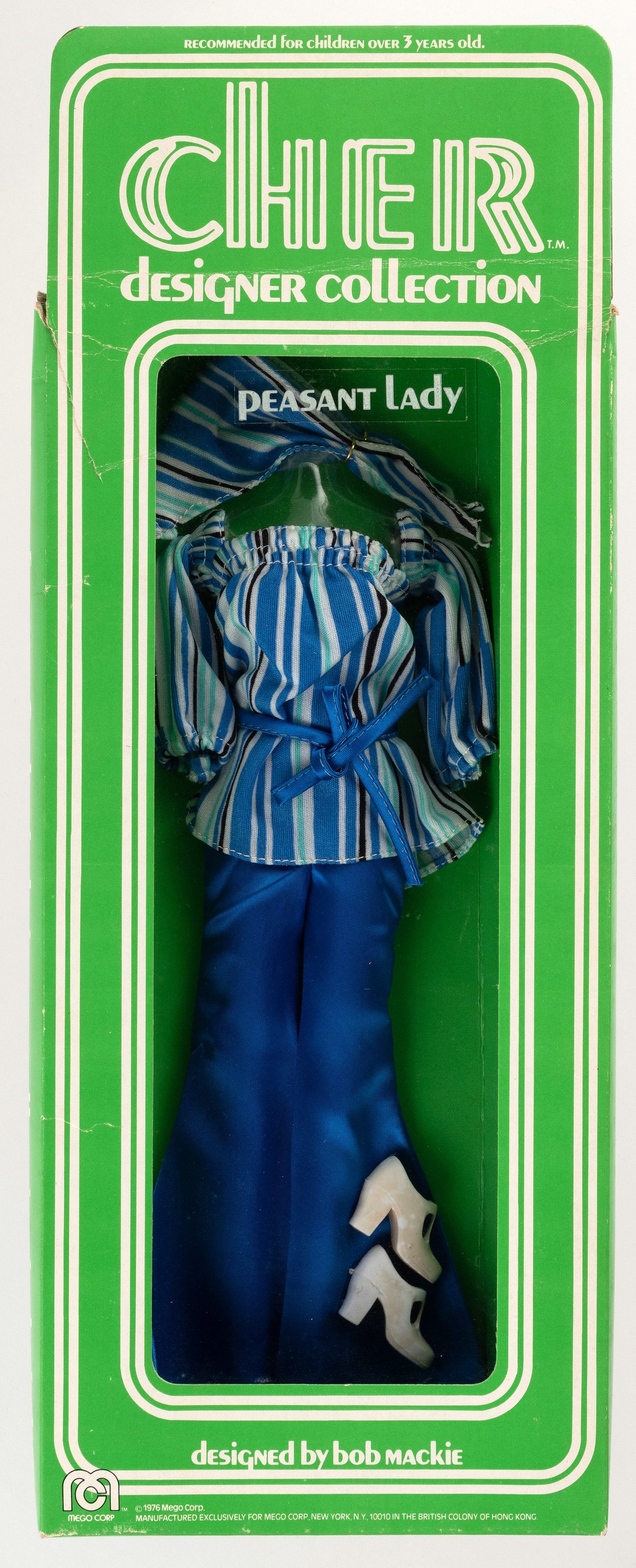 Hake's - Mego Cher Designer Collection - Peasant Lady Boxed Doll Outfit.