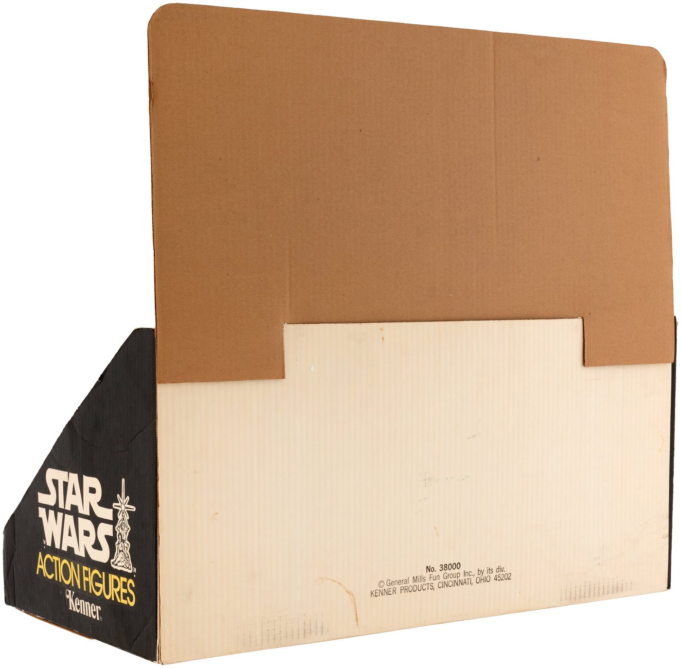 Hake's - STAR WARS 12 BACK DISPLAY WITH HEADER CARD & TRAY INSERT.