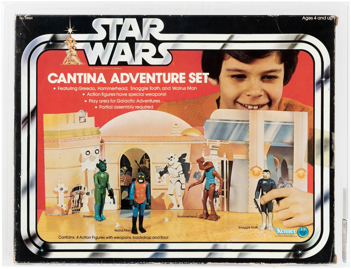 Hake s STAR WARS CANTINA ADVENTURE SET AFA 80 Q NM SEARS