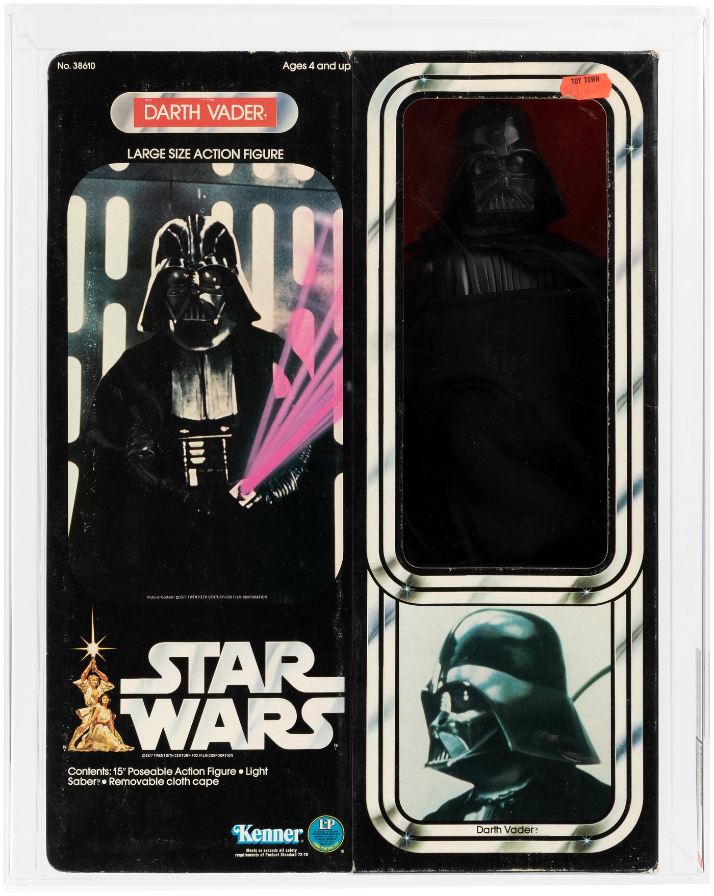 Hake's - STAR WARS - DARTH VADER 12-INCH SERIES AFA 75+ EX+/NM.