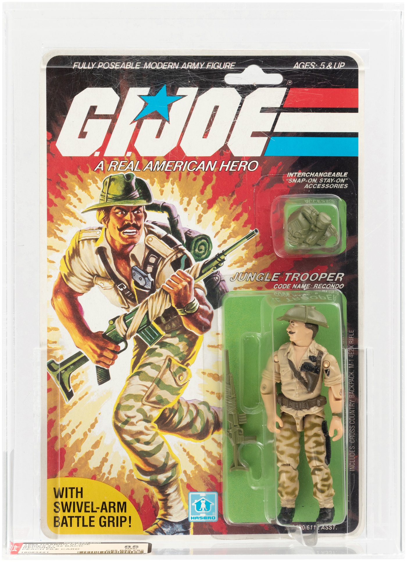 Hake's - G.I. JOE: A REAL AMERICAN HERO - RECONDO SERIES 3/32 BACK ...