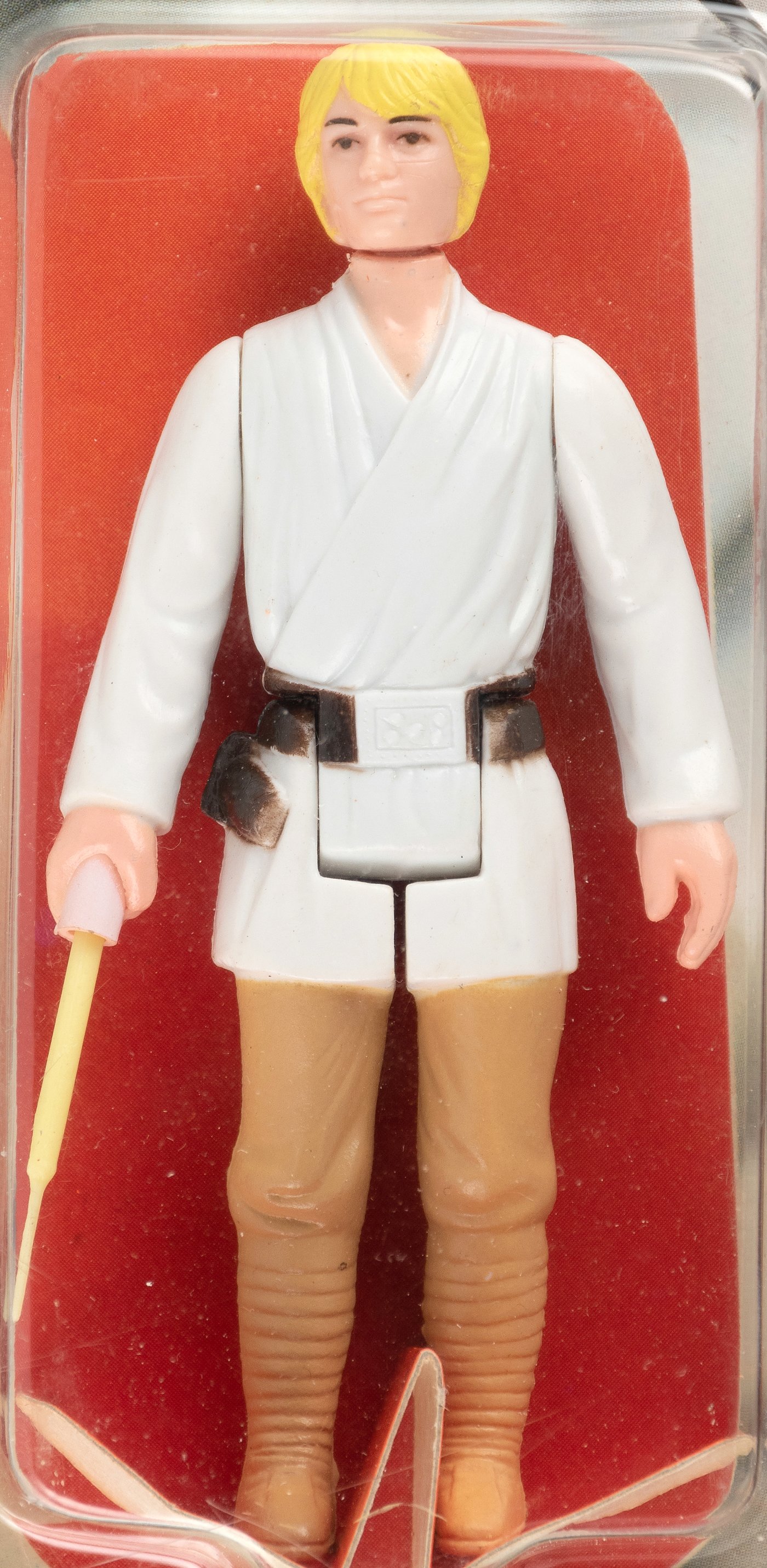 Hake's - STAR WARS - LUKE SKYWALKER 12 BACK-A AFA 80 NM (BLONDE HAIR).