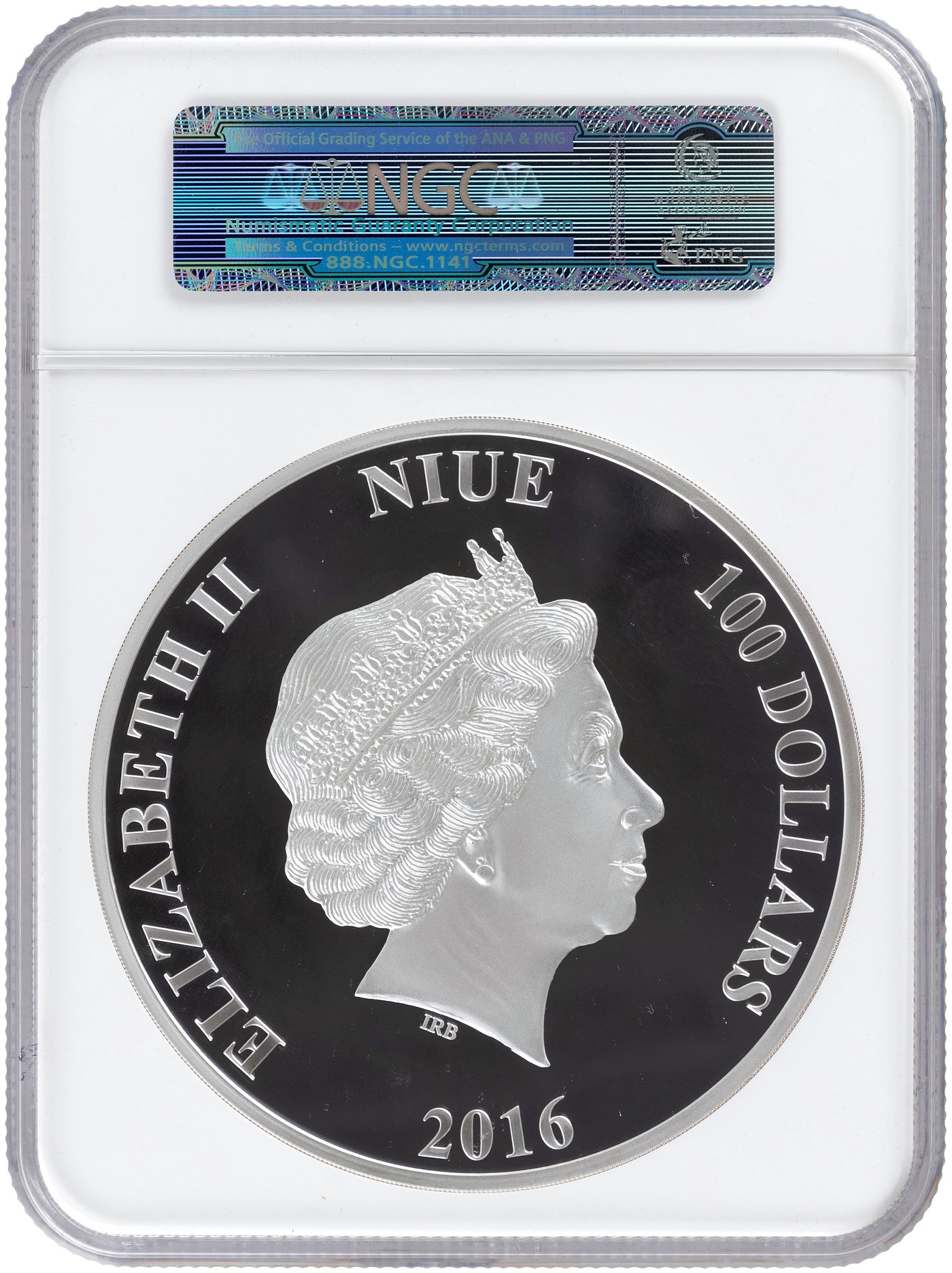 Hake's - 2016 1 KILO NIUE SILVER $100 STAR WARS CLASSIC DARTH