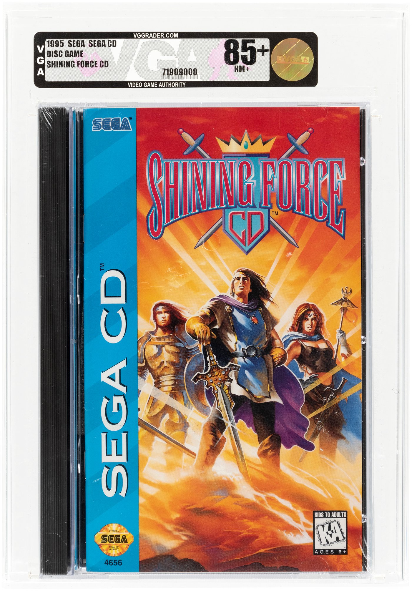 Hake's - SEGA CD (1995) SHINING FORCE CD VGA 85+ NM+.